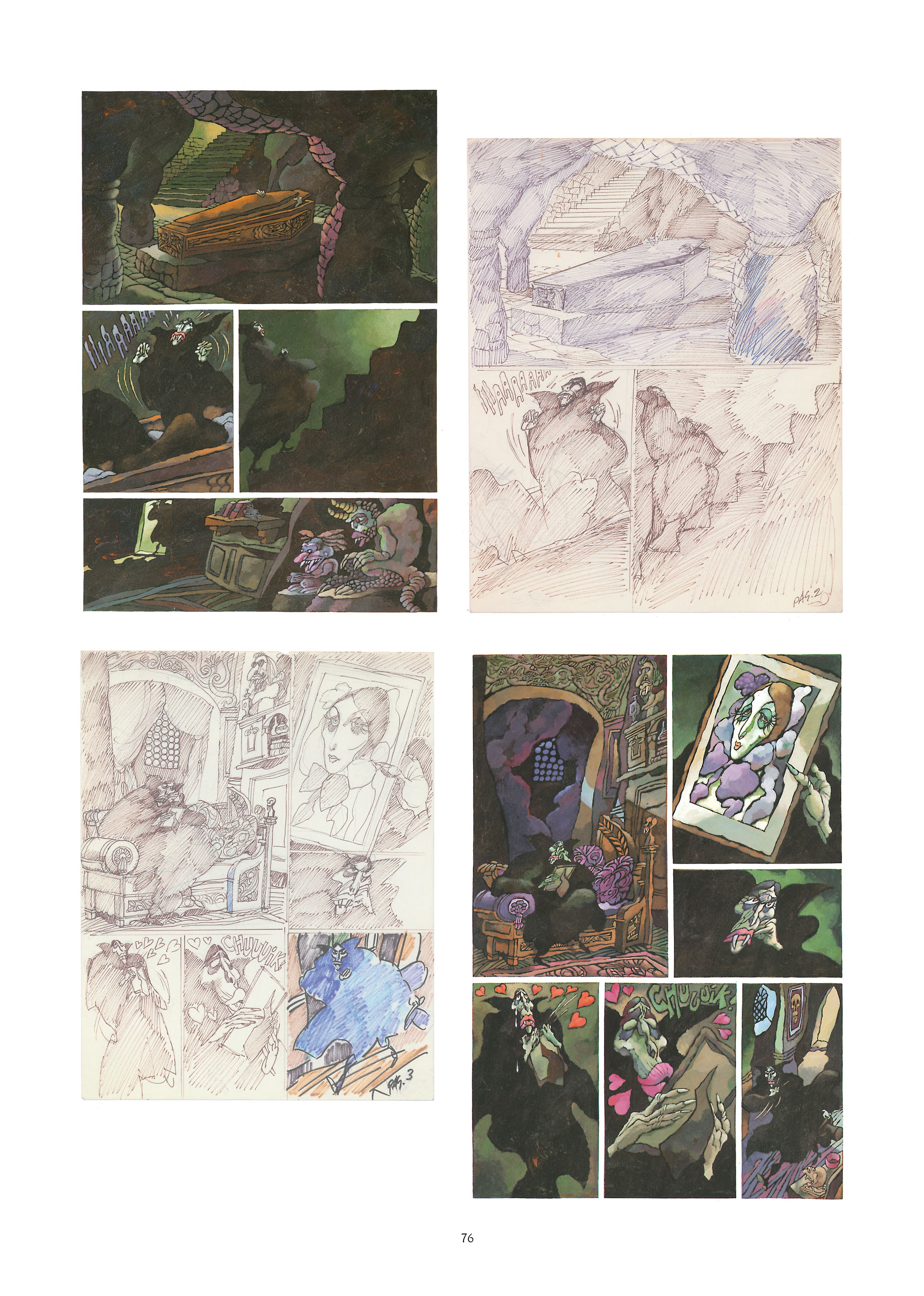 Read online Alberto Breccia's Dracula comic -  Issue # TPB - 69