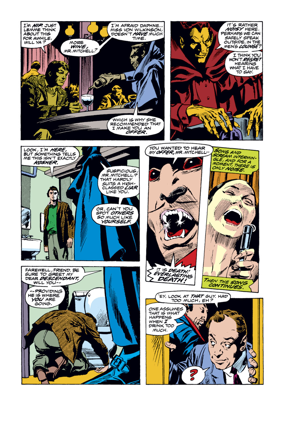 Read online Tomb of Dracula (1972) comic -  Issue #35 - 14