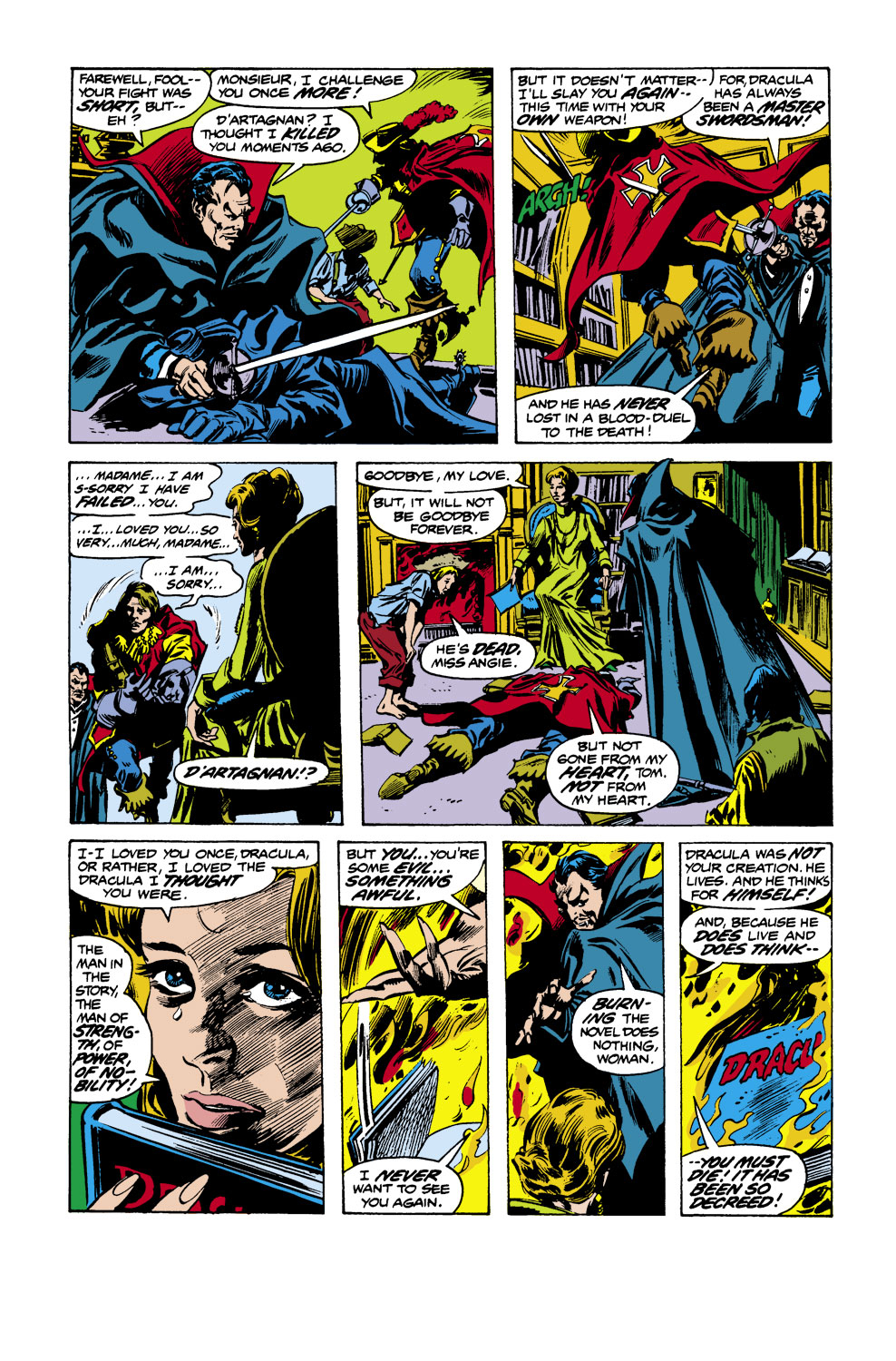 Read online Tomb of Dracula (1972) comic -  Issue #49 - 18