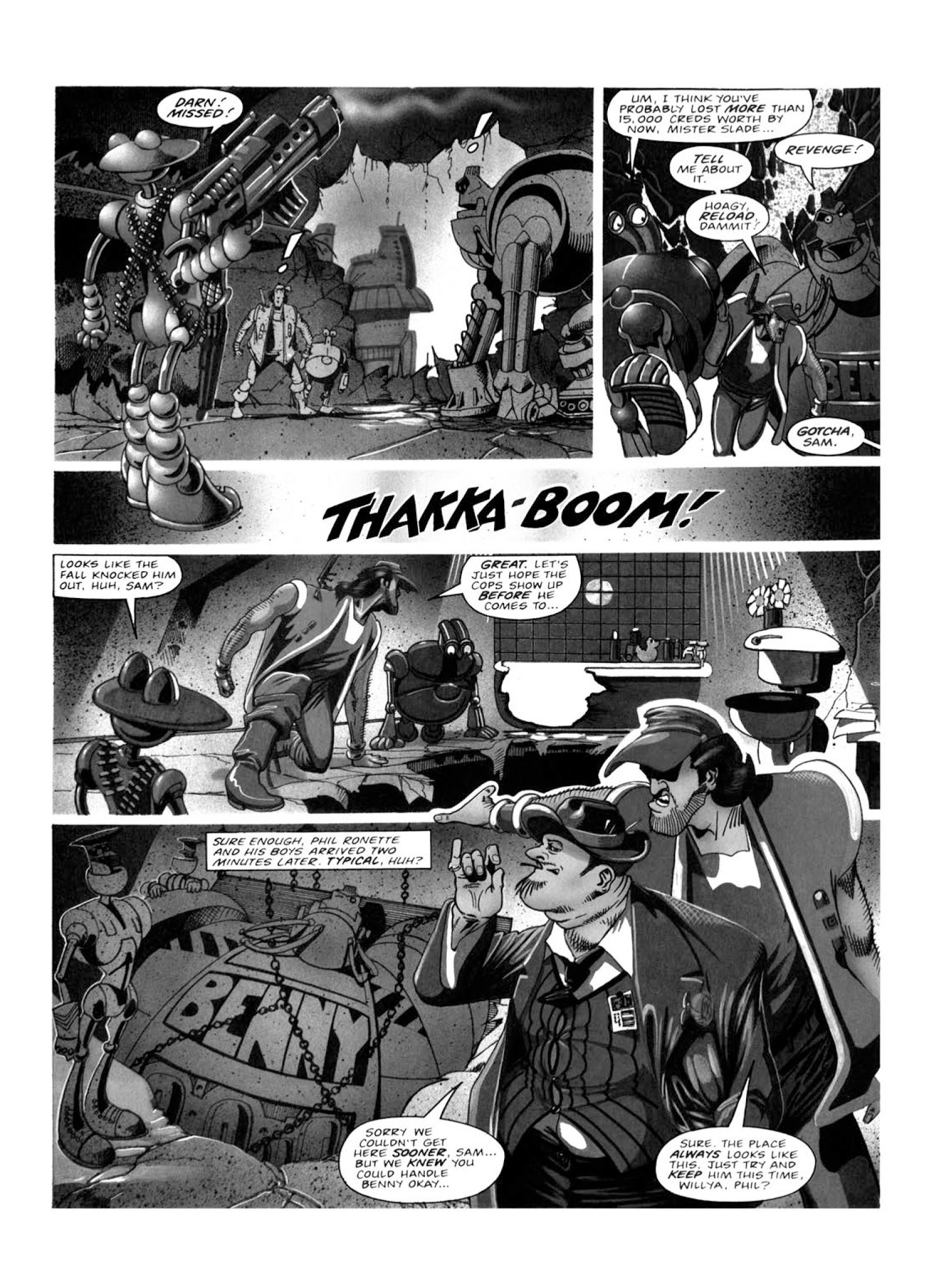 Read online Robo-Hunter: The Droid Files comic -  Issue # TPB 2 - 386
