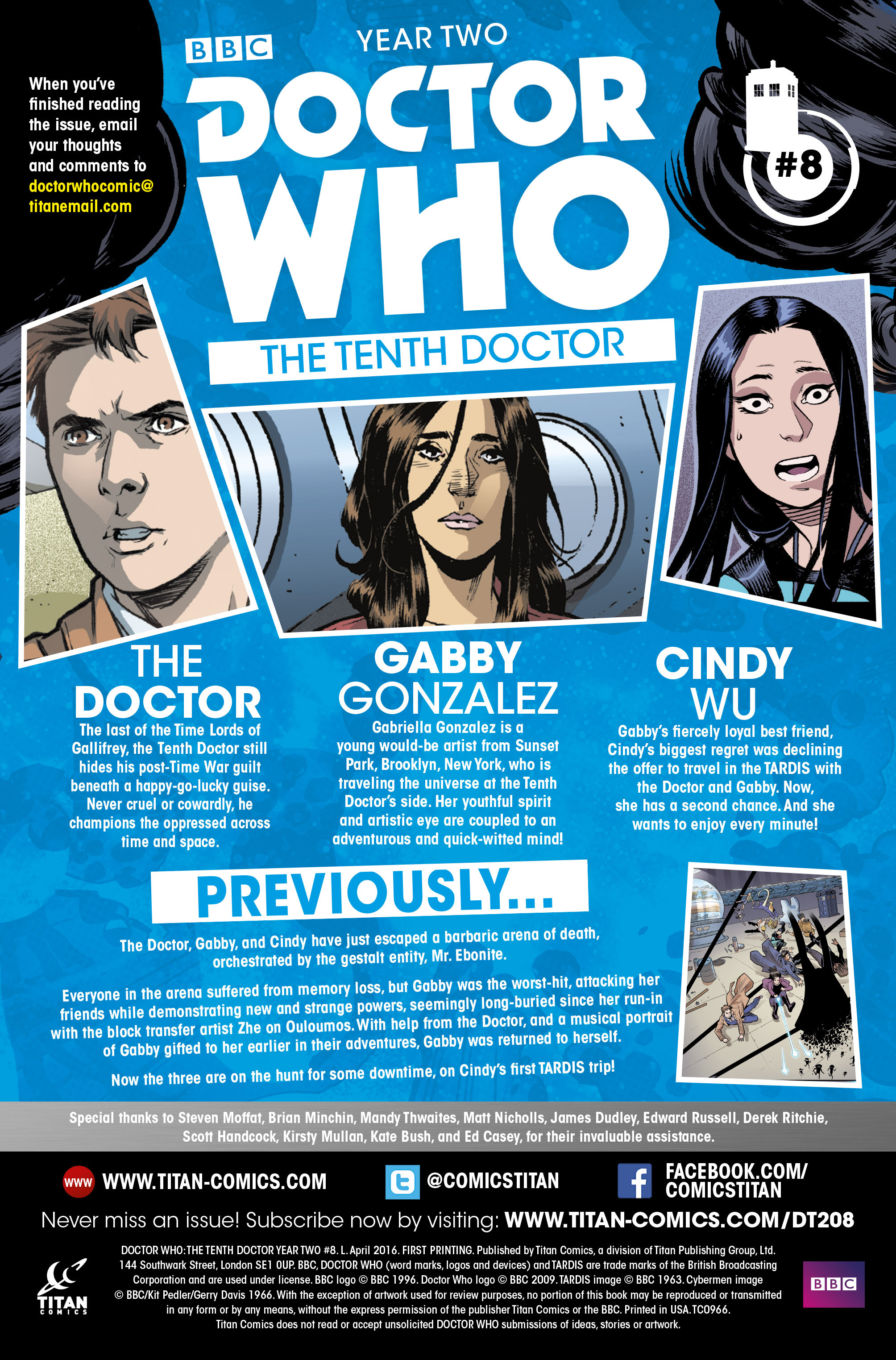 Read online Doctor Who: The Tenth Doctor Year Two comic -  Issue #8 - 3