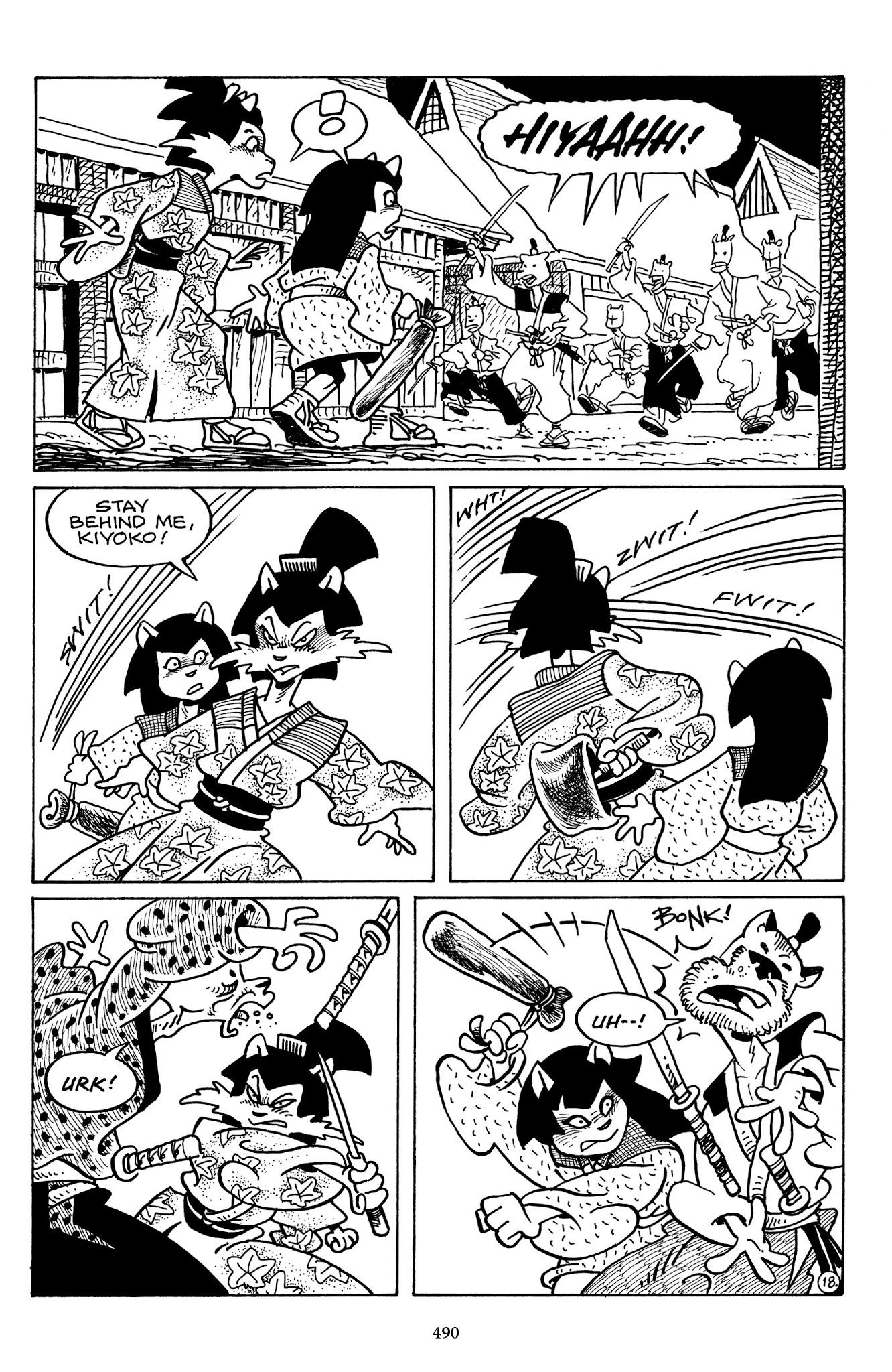 Read online The Usagi Yojimbo Saga comic -  Issue # TPB 5 - 484