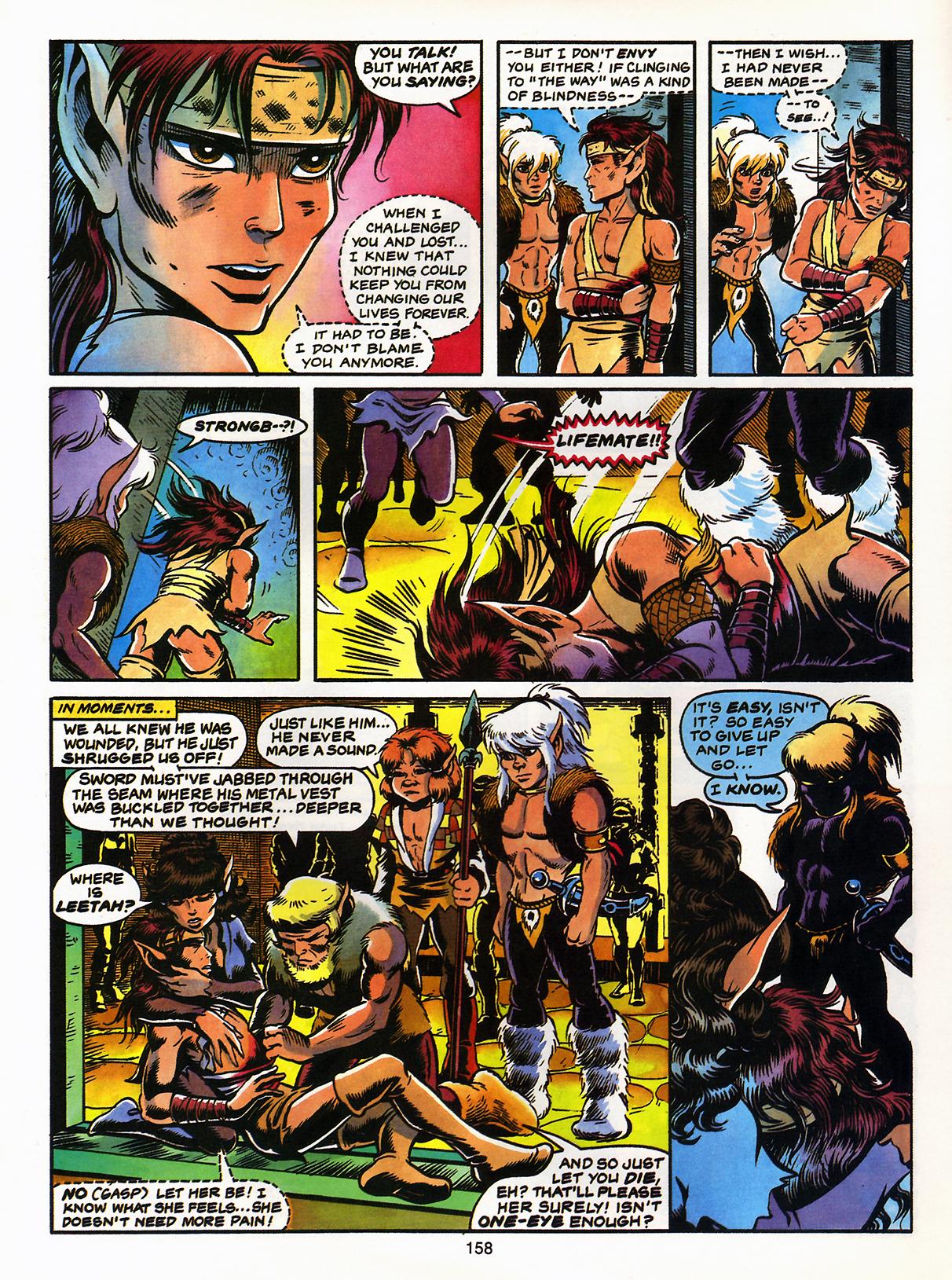 Read online ElfQuest (Starblaze Edition) comic -  Issue # TPB 4 - 163
