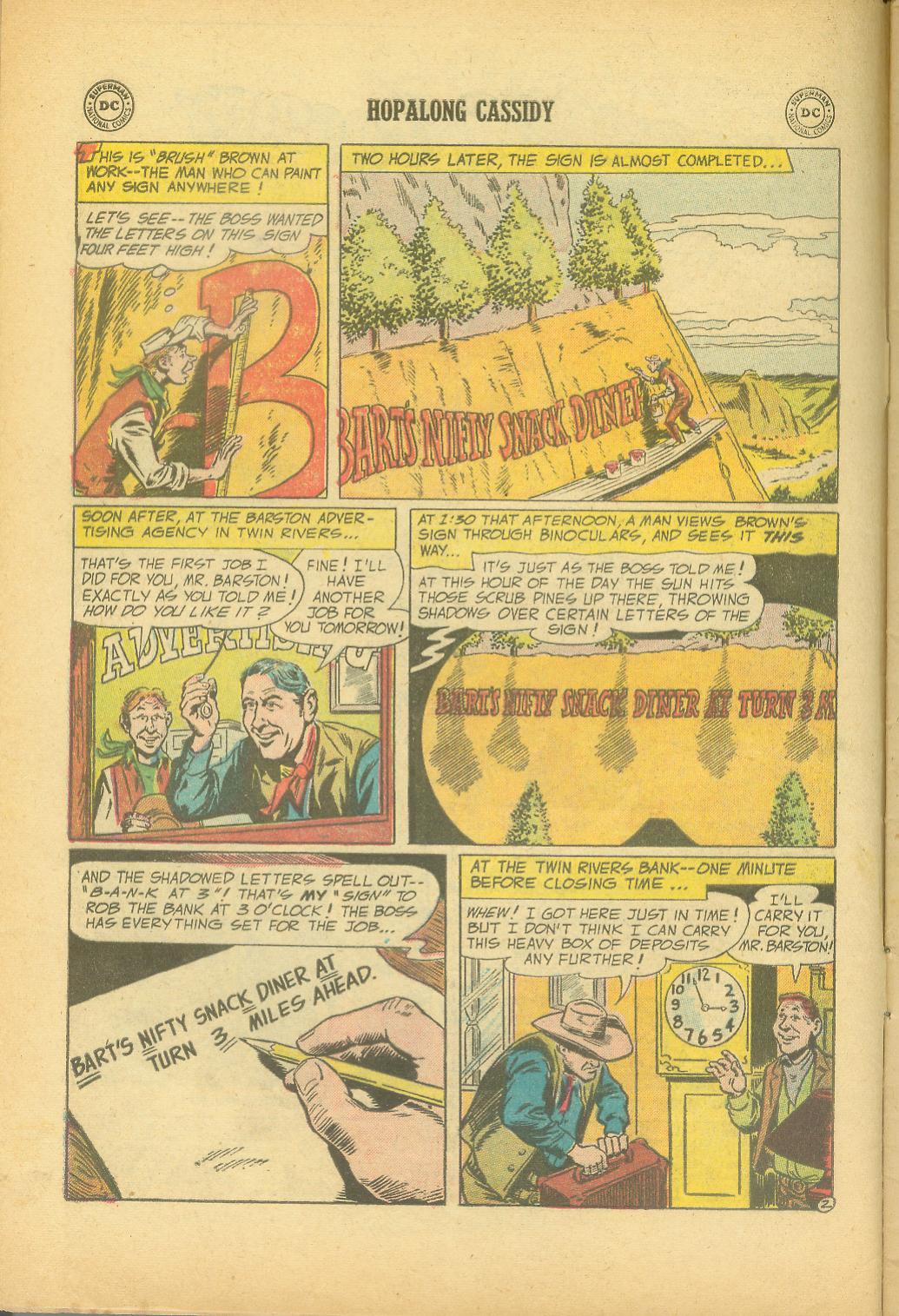 Read online Hopalong Cassidy comic -  Issue #105 - 4