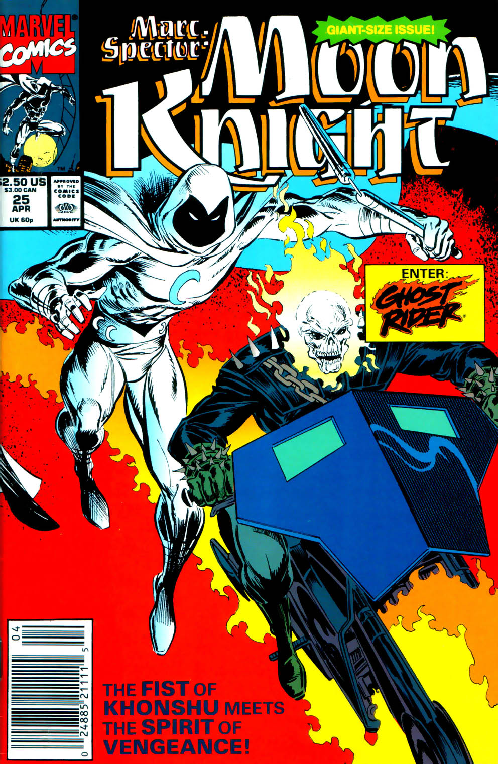 Read online Marc Spector: Moon Knight comic -  Issue #25 - 3