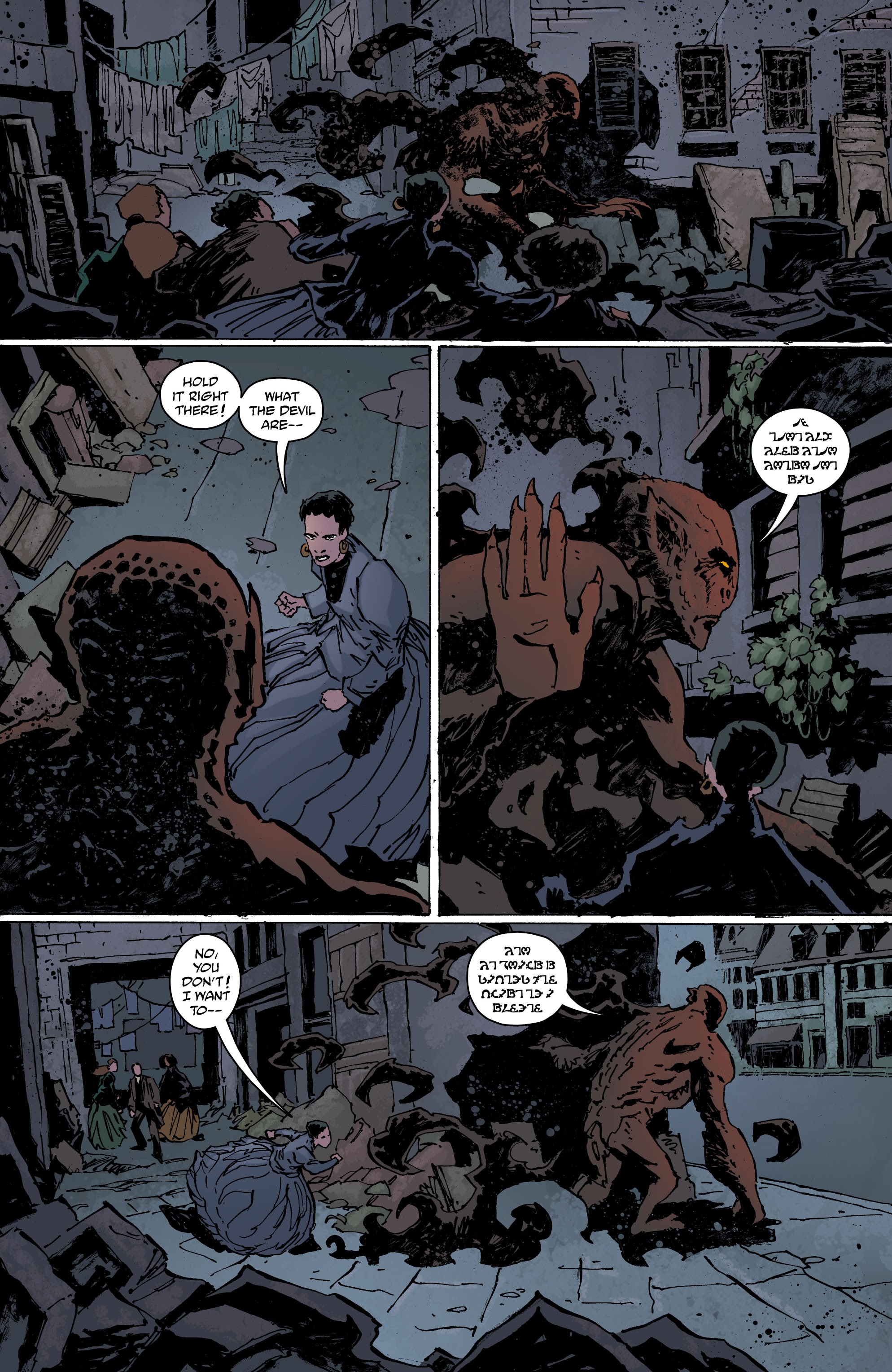 Read online Hellboy: The Silver Lantern Club comic -  Issue #3 - 12