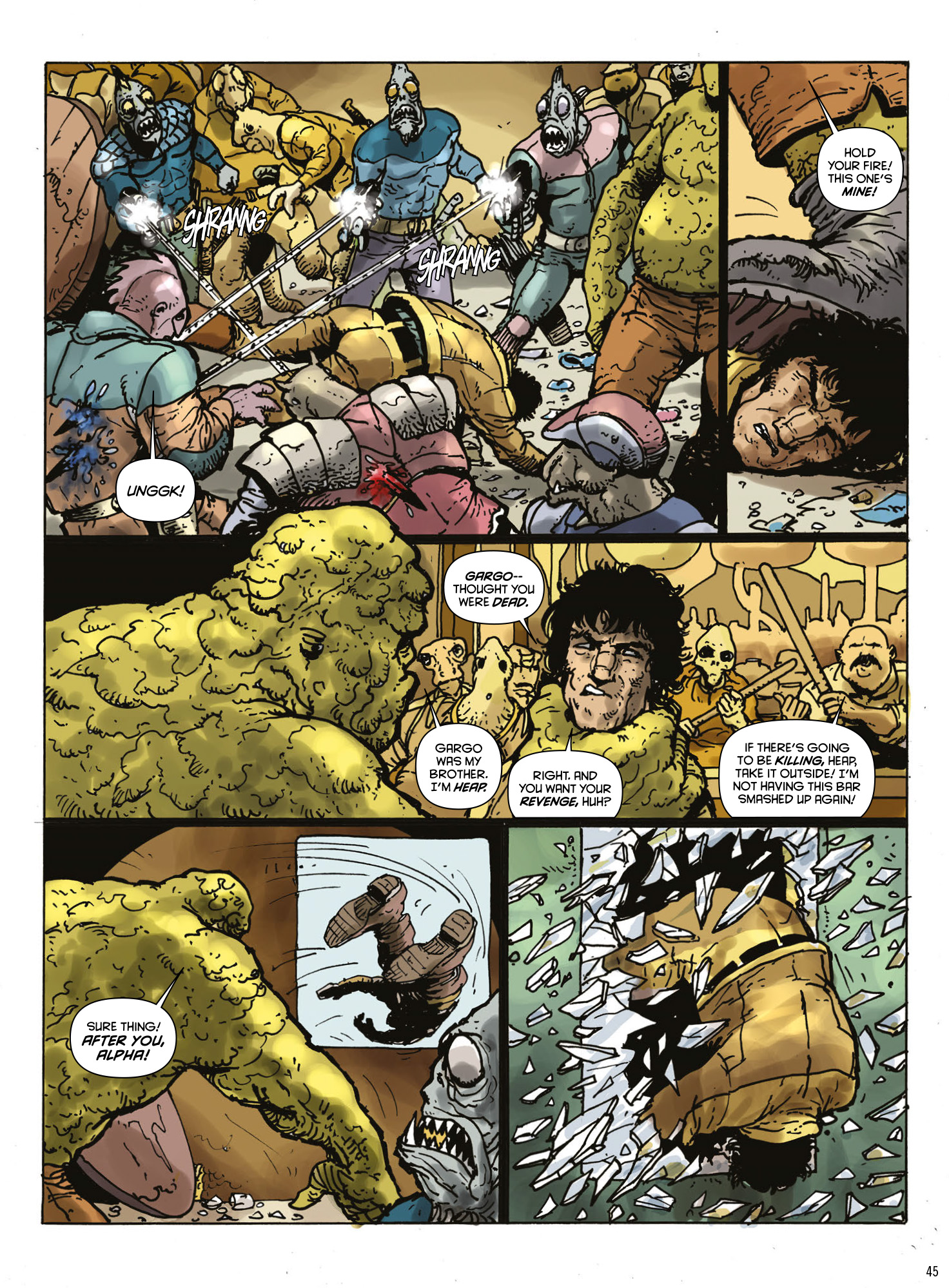 Read online Strontium Dog: Repo Men comic -  Issue # TPB - 47