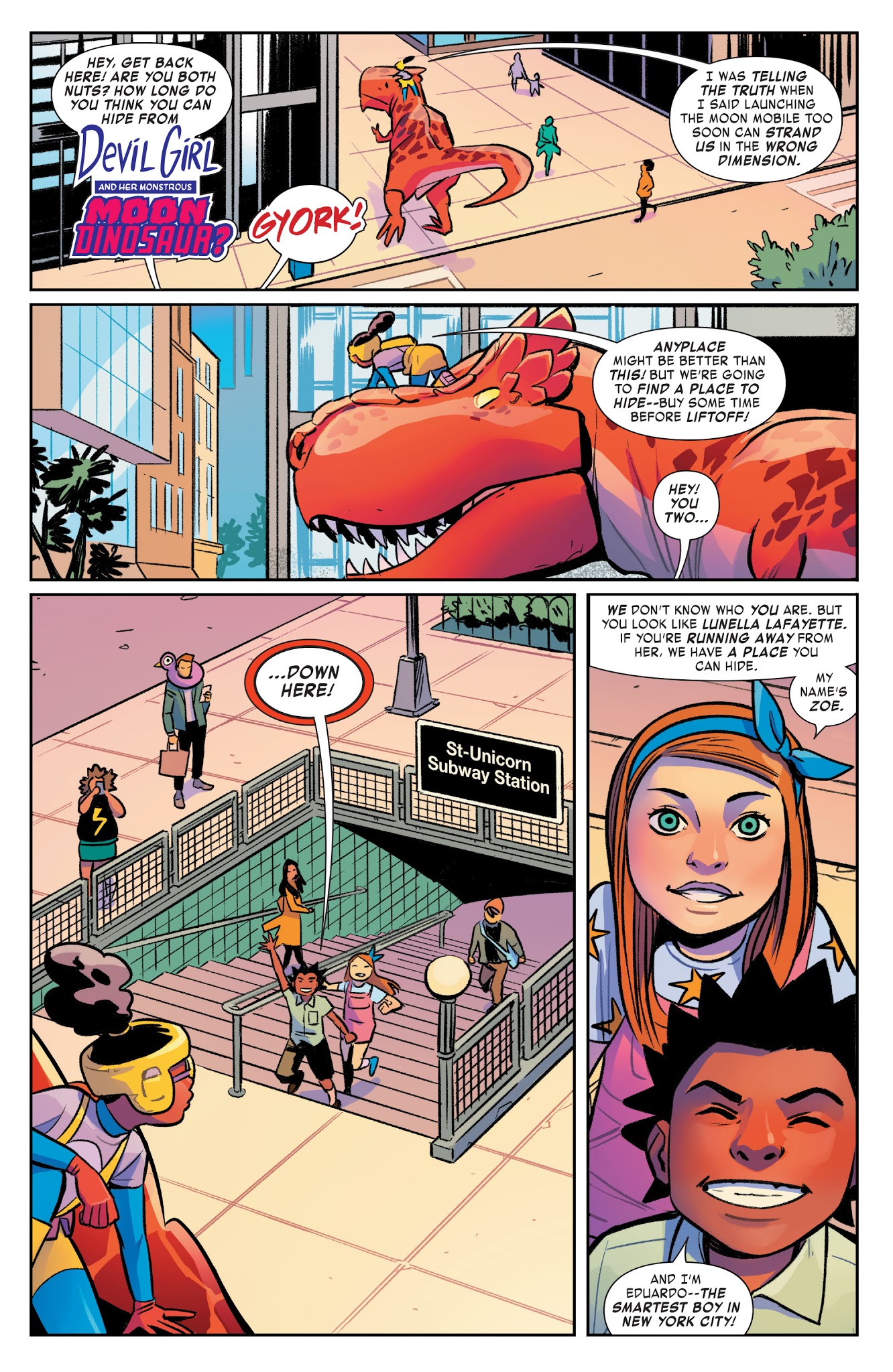 Read online Moon Girl And Devil Dinosaur comic -  Issue #21 - 12