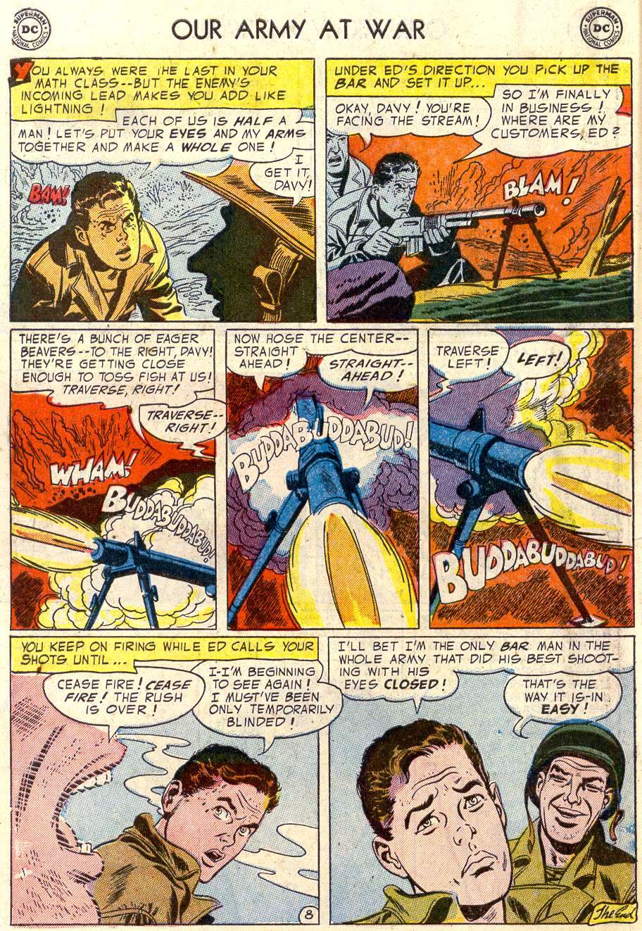 Read online Our Army at War (1952) comic -  Issue #33 - 10