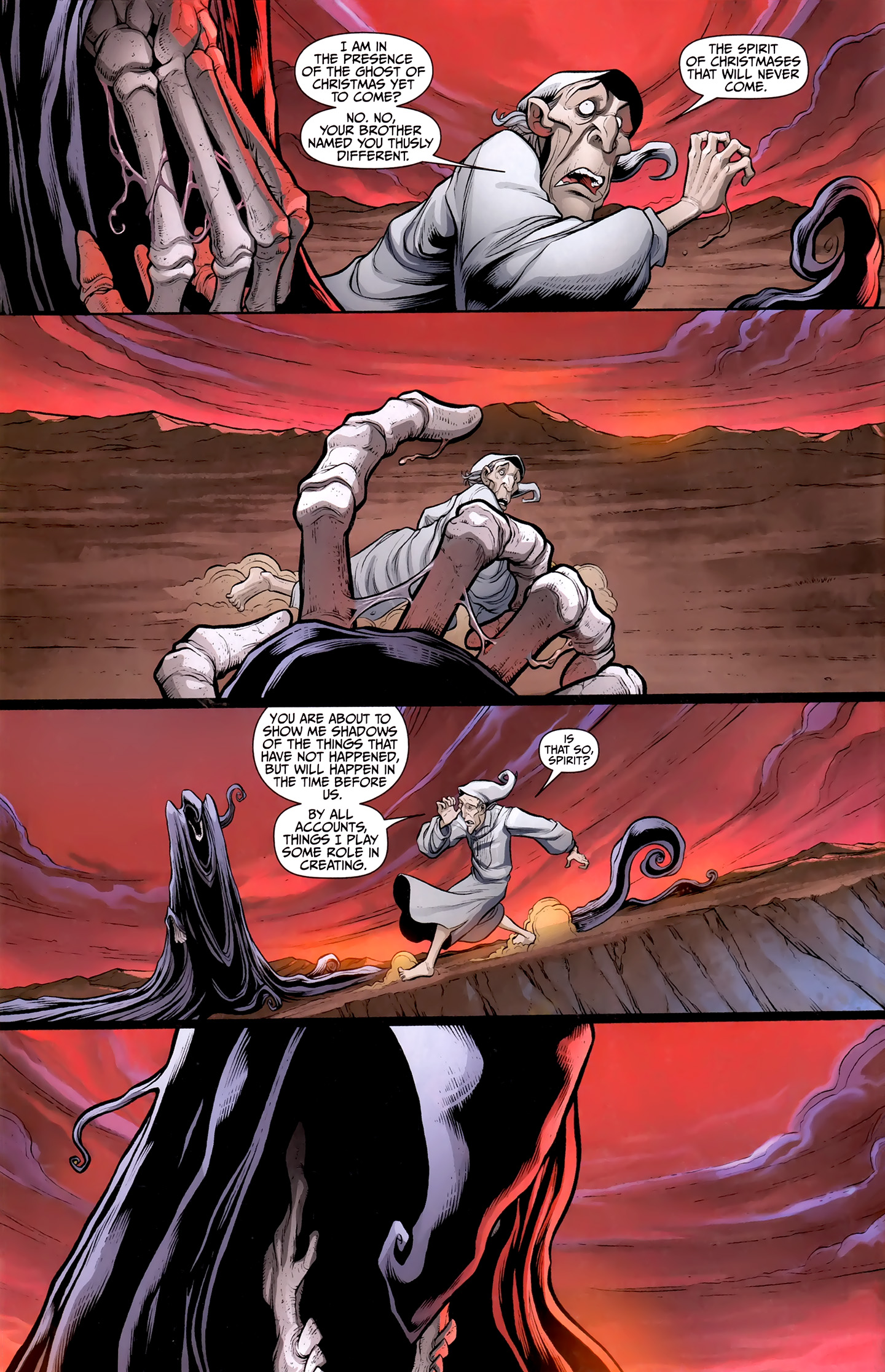 Read online Zombies Christmas Carol comic -  Issue #4 - 5