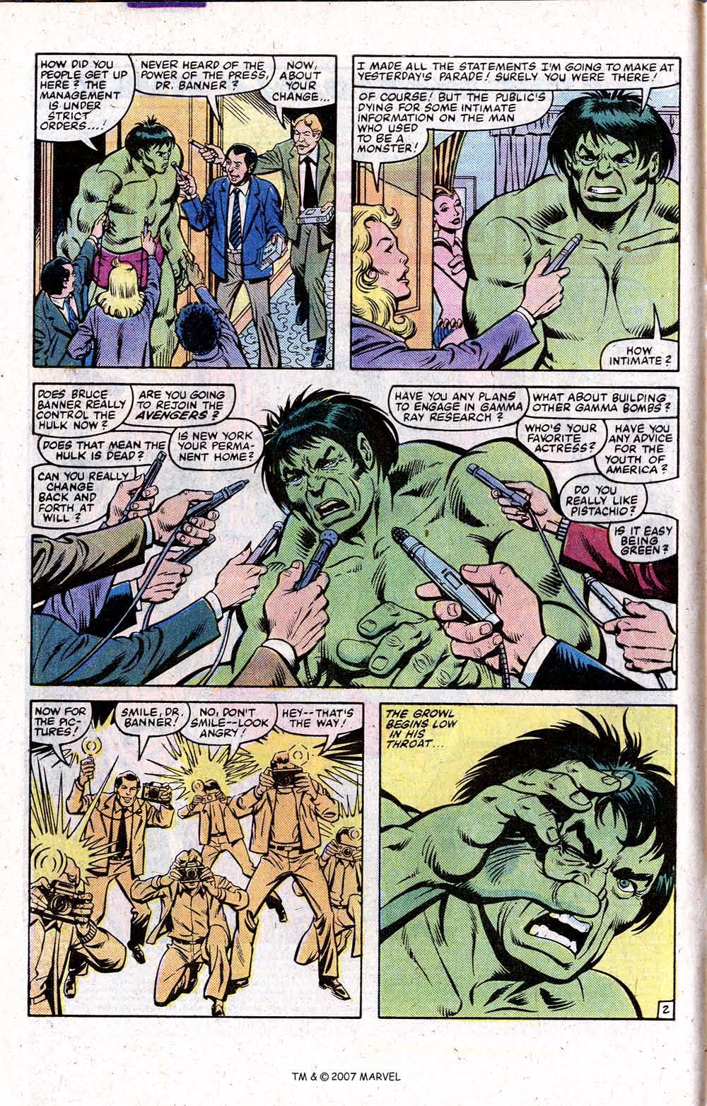 Read online The Incredible Hulk (1968) comic -  Issue #280 - 4