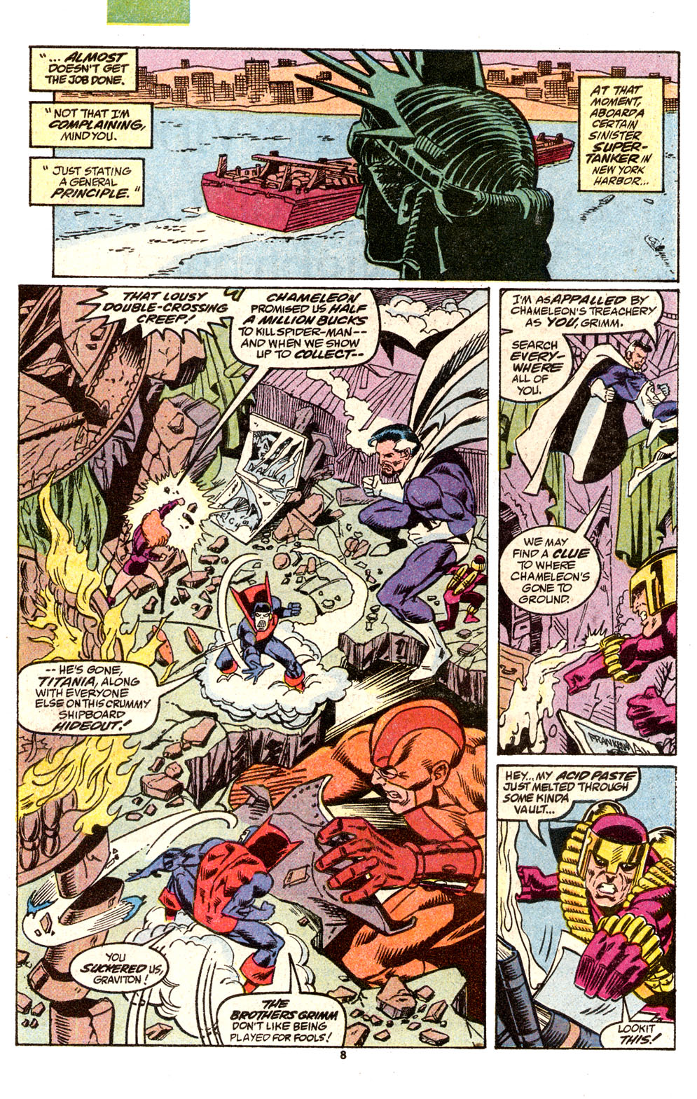 Read online Web of Spider-Man (1985) comic -  Issue #65 - 7