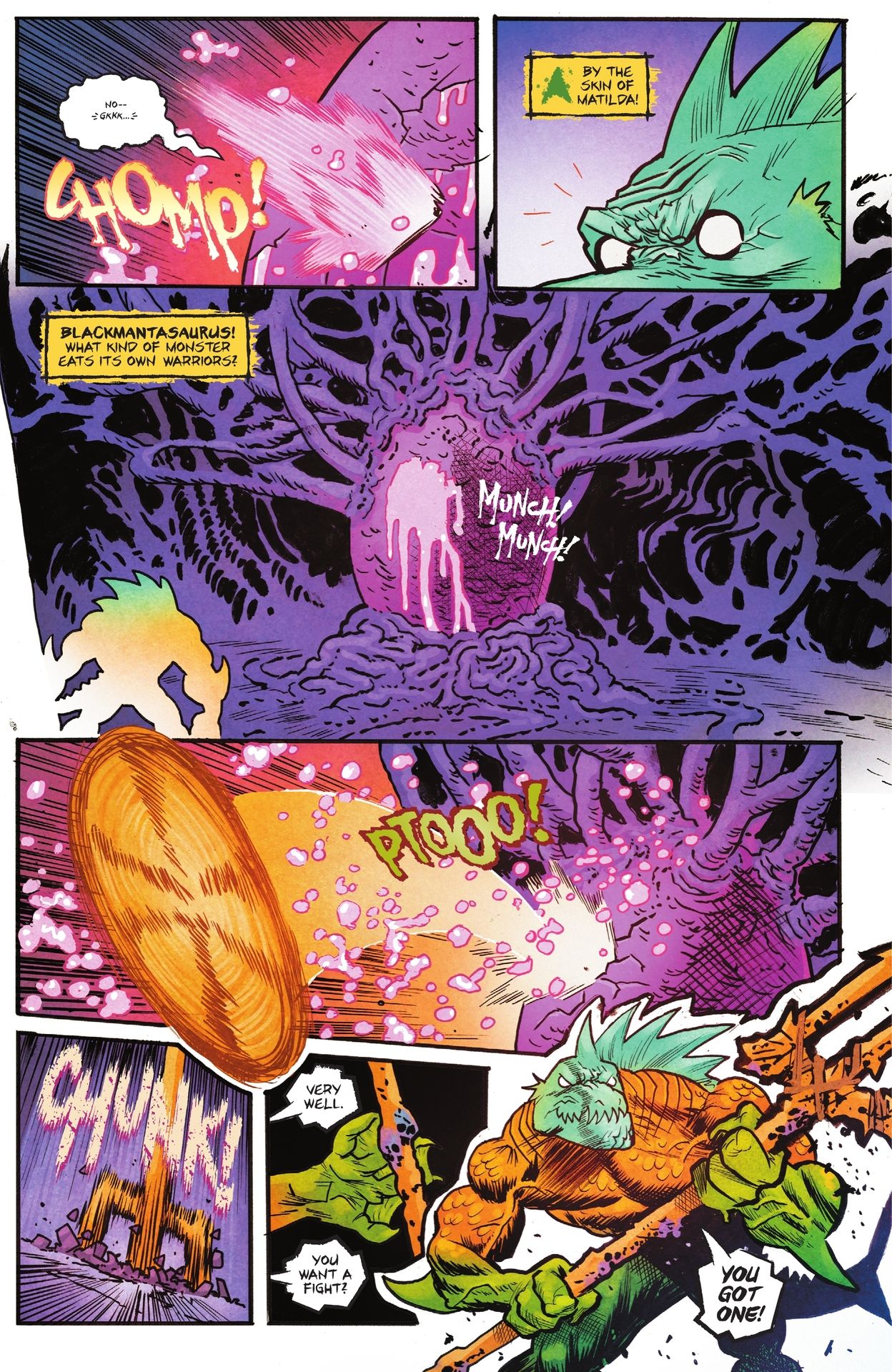 Read online The Jurassic League comic -  Issue #4 - 4