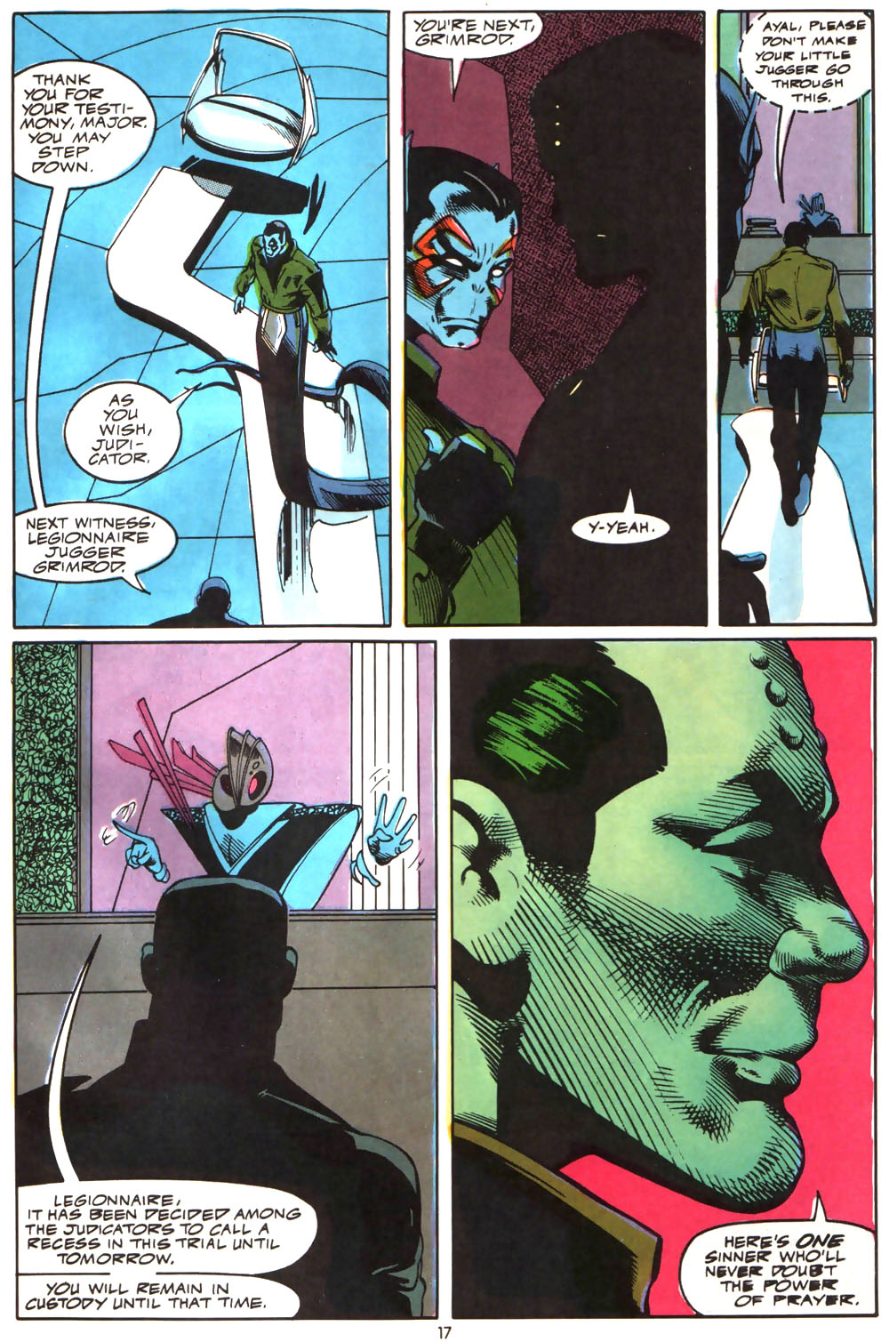 Read online Alien Legion (1987) comic -  Issue #11 - 19