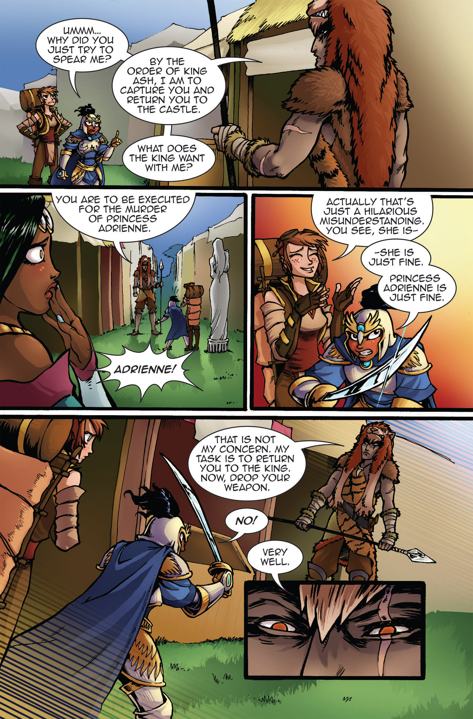 Read online Princeless Vol 2 comic -  Issue #3 - 8