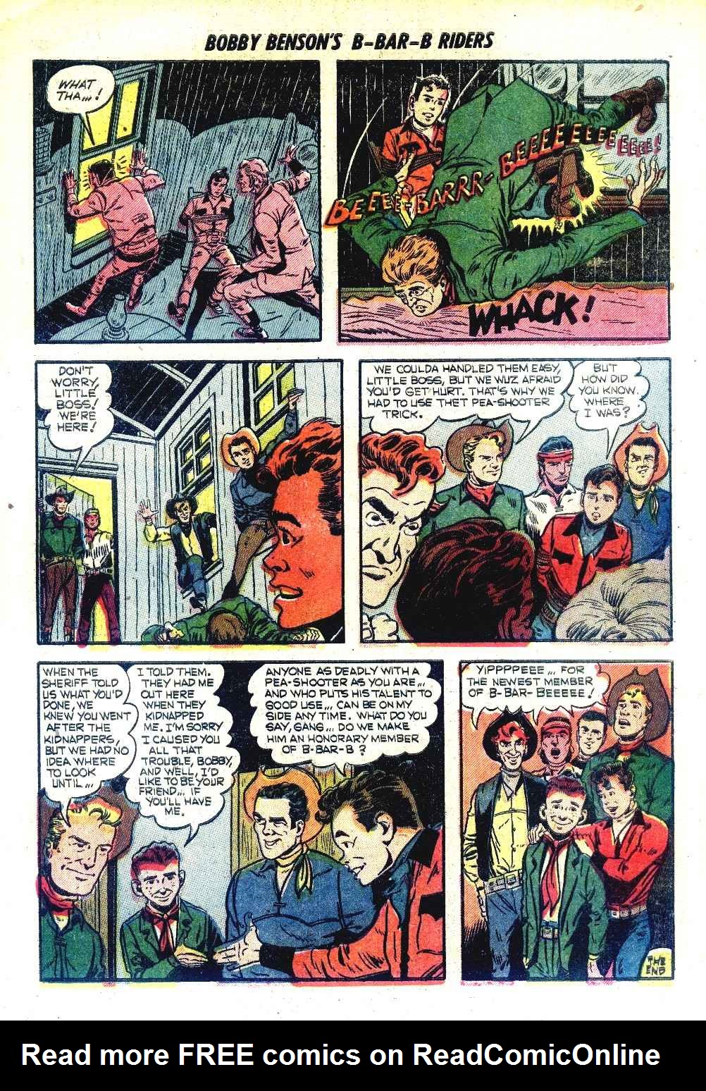 Read online Bobby Benson's B-Bar-B Riders comic -  Issue #14 - 26