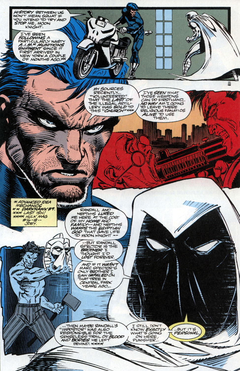 Read online Marc Spector: Moon Knight comic -  Issue #36 - 5