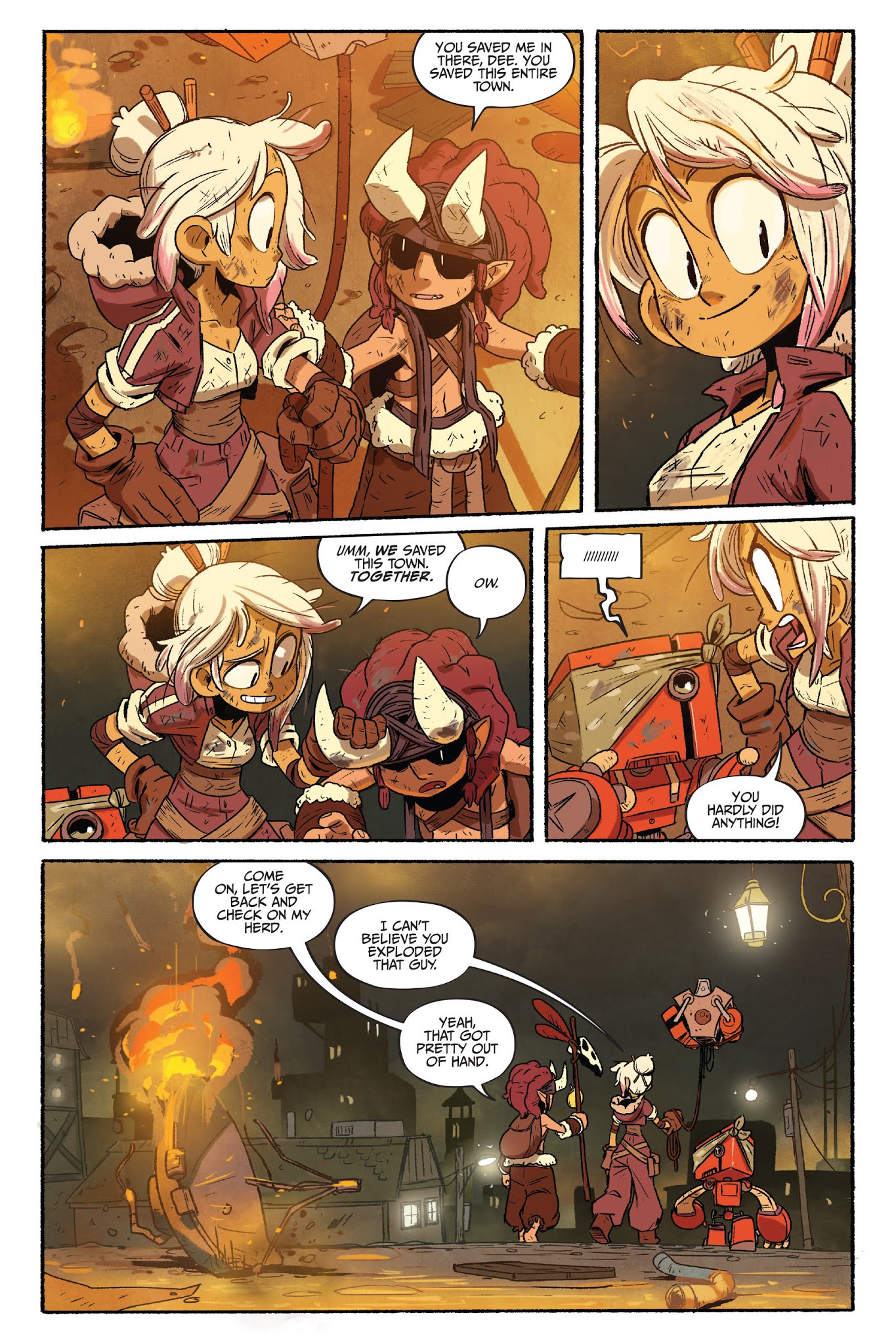 Read online Tyson Hesse's Diesel: Ignition comic -  Issue # TPB (Part 1) - 100