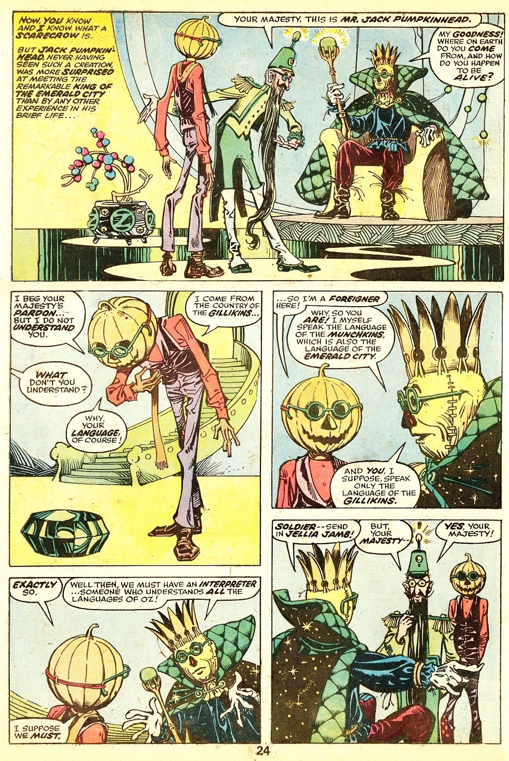 Read online Marvel Treasury of Oz comic -  Issue #1 - 23