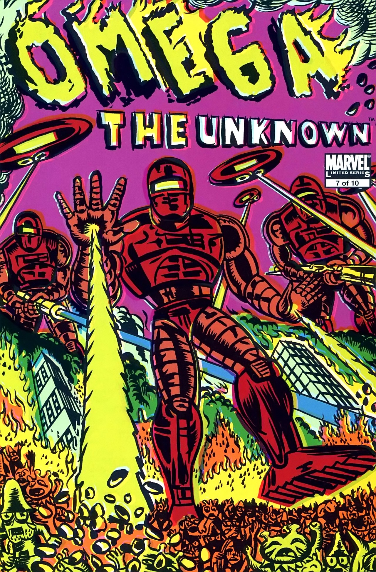 Read online Omega: The Unknown (2007) comic -  Issue #7 - 1
