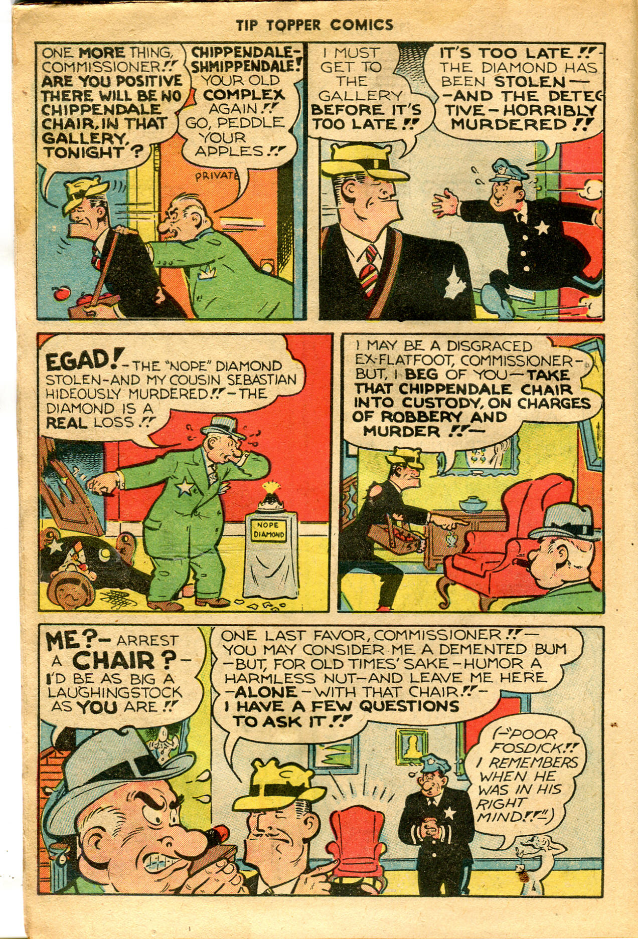 Read online Tip Topper Comics comic -  Issue #6 - 10