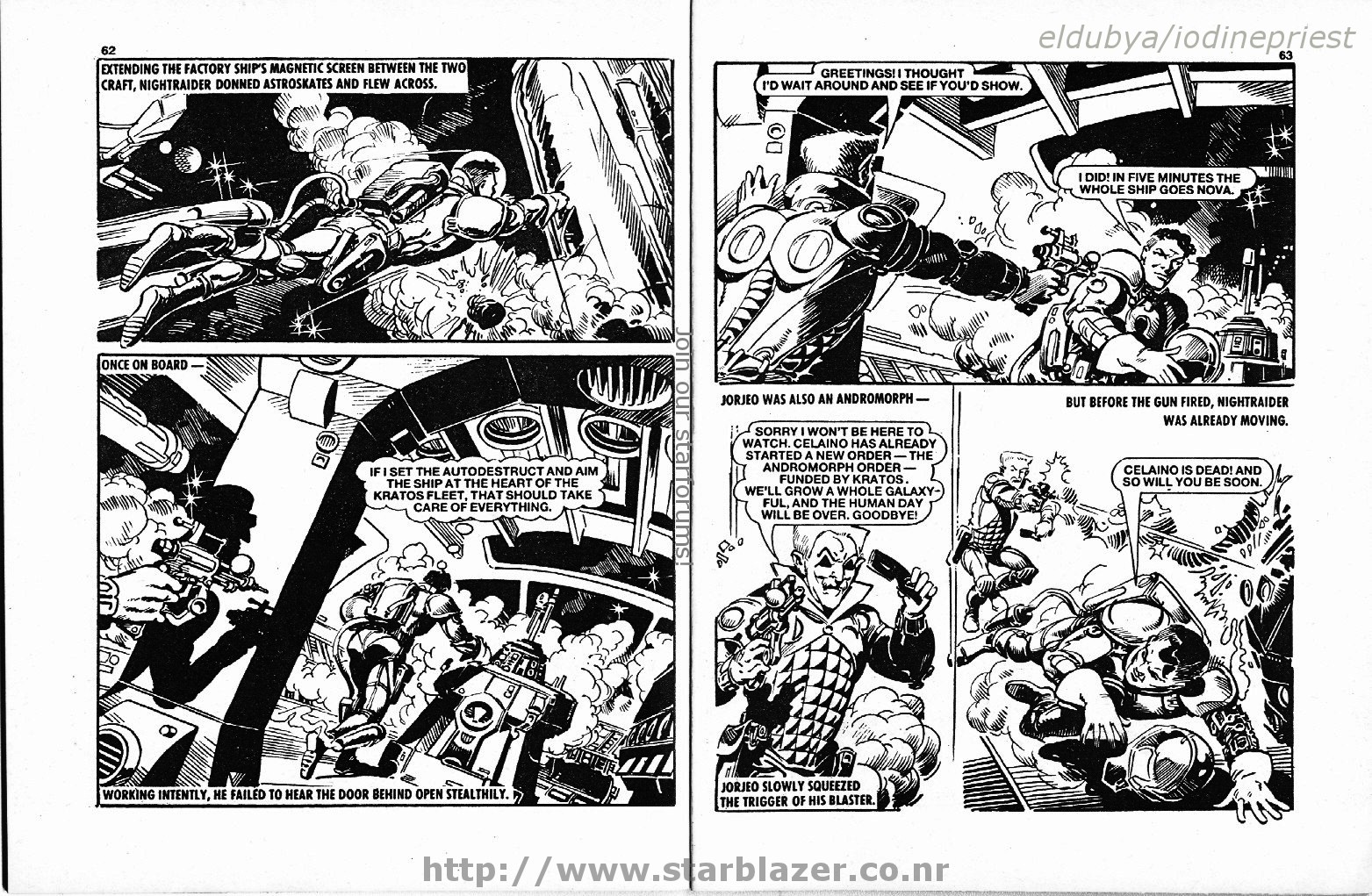 Read online Starblazer comic -  Issue #172 - 33
