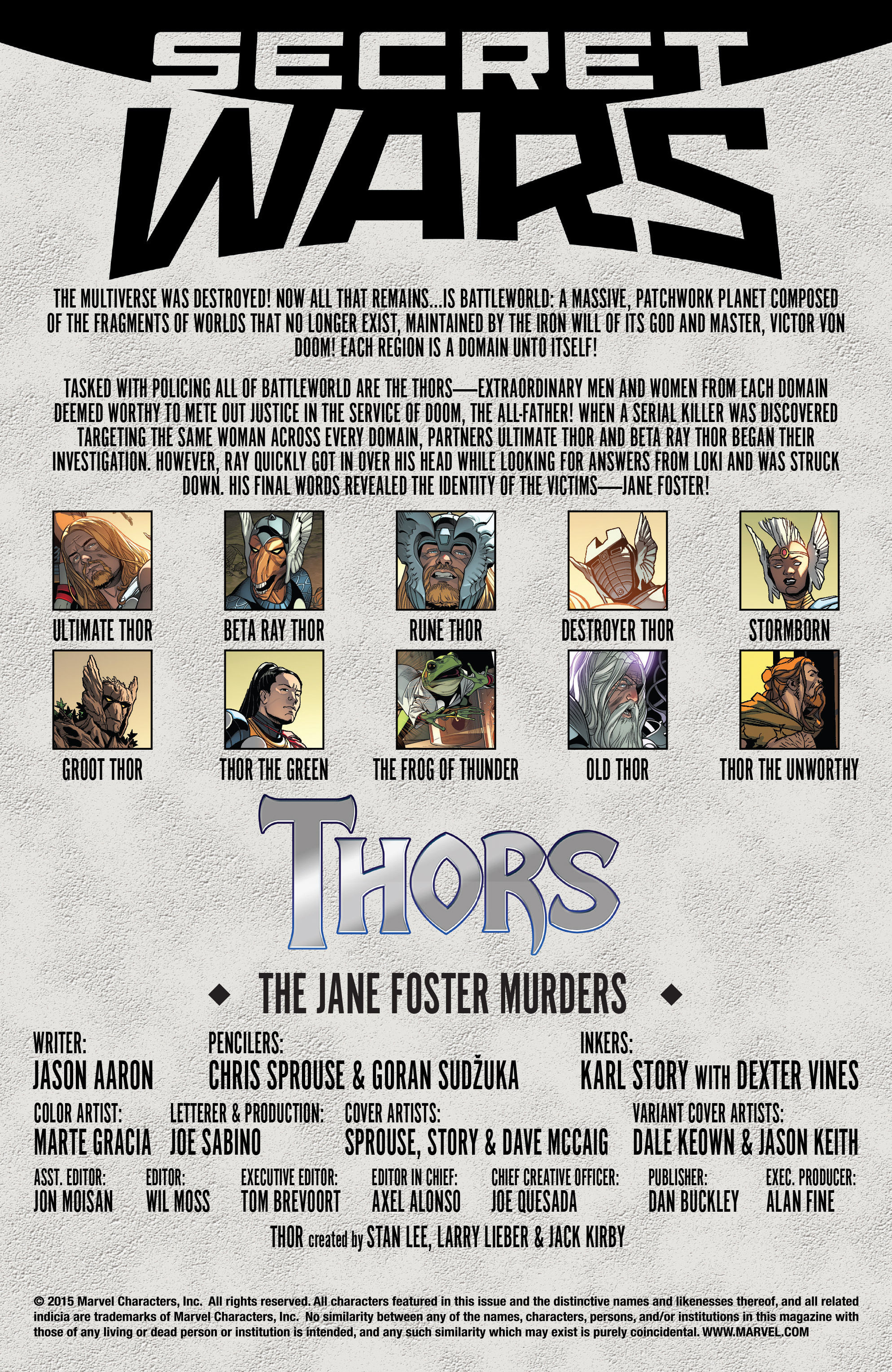 Read online Thors comic -  Issue #2 - 2