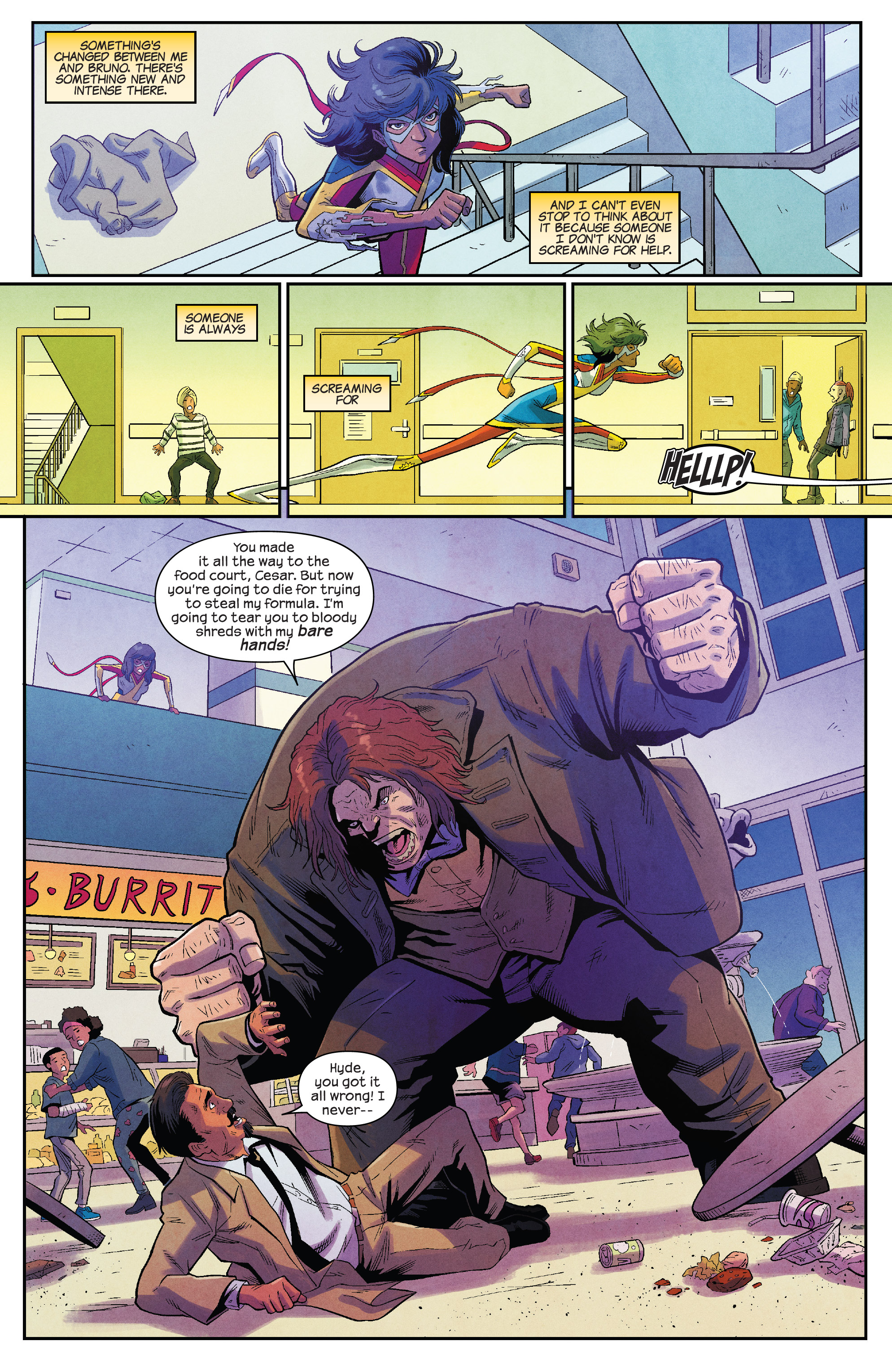 Read online Magnificent Ms. Marvel comic -  Issue #9 - 14