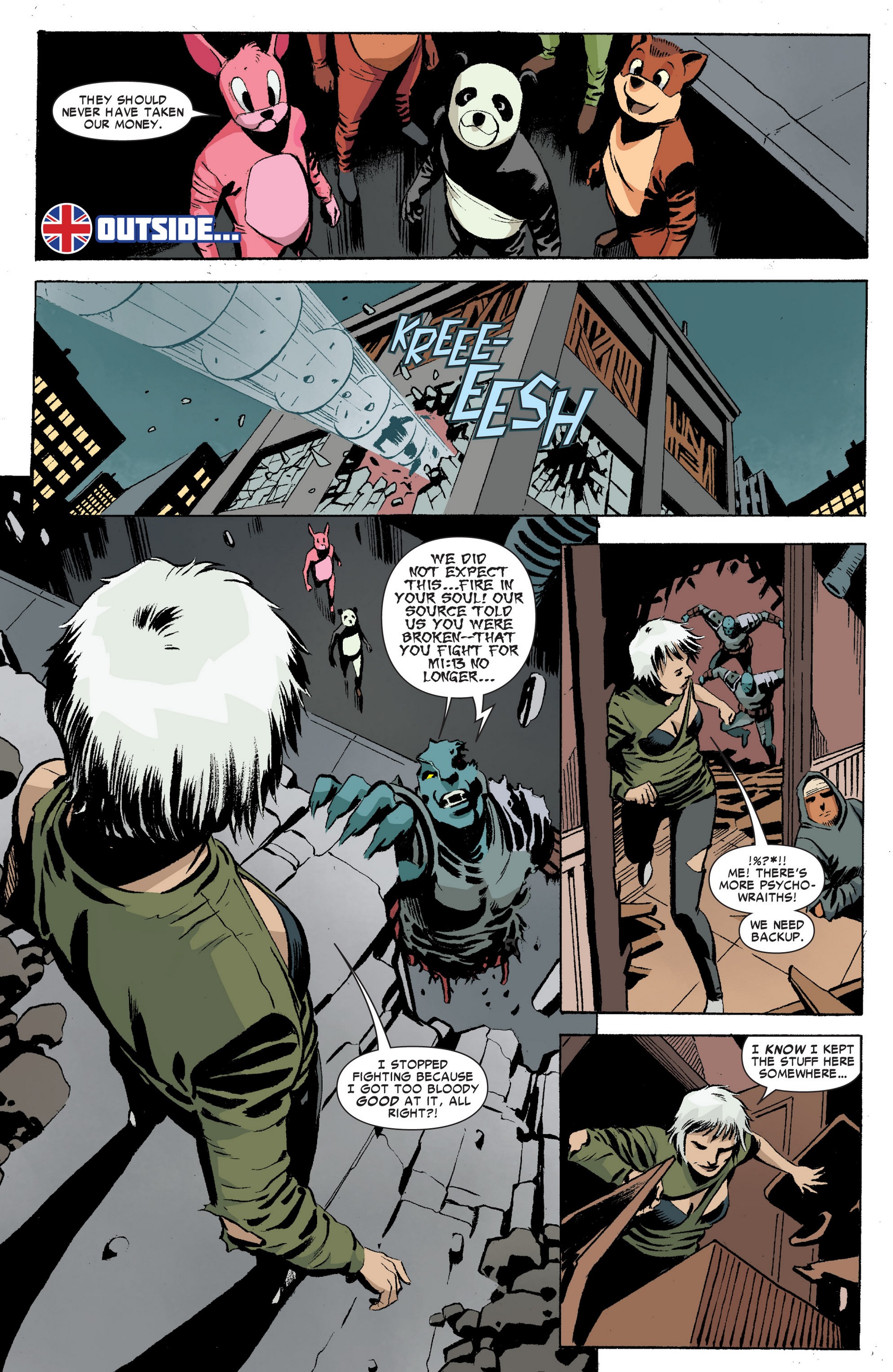 Read online Revolutionary War: Motormouth comic -  Issue # Full - 16