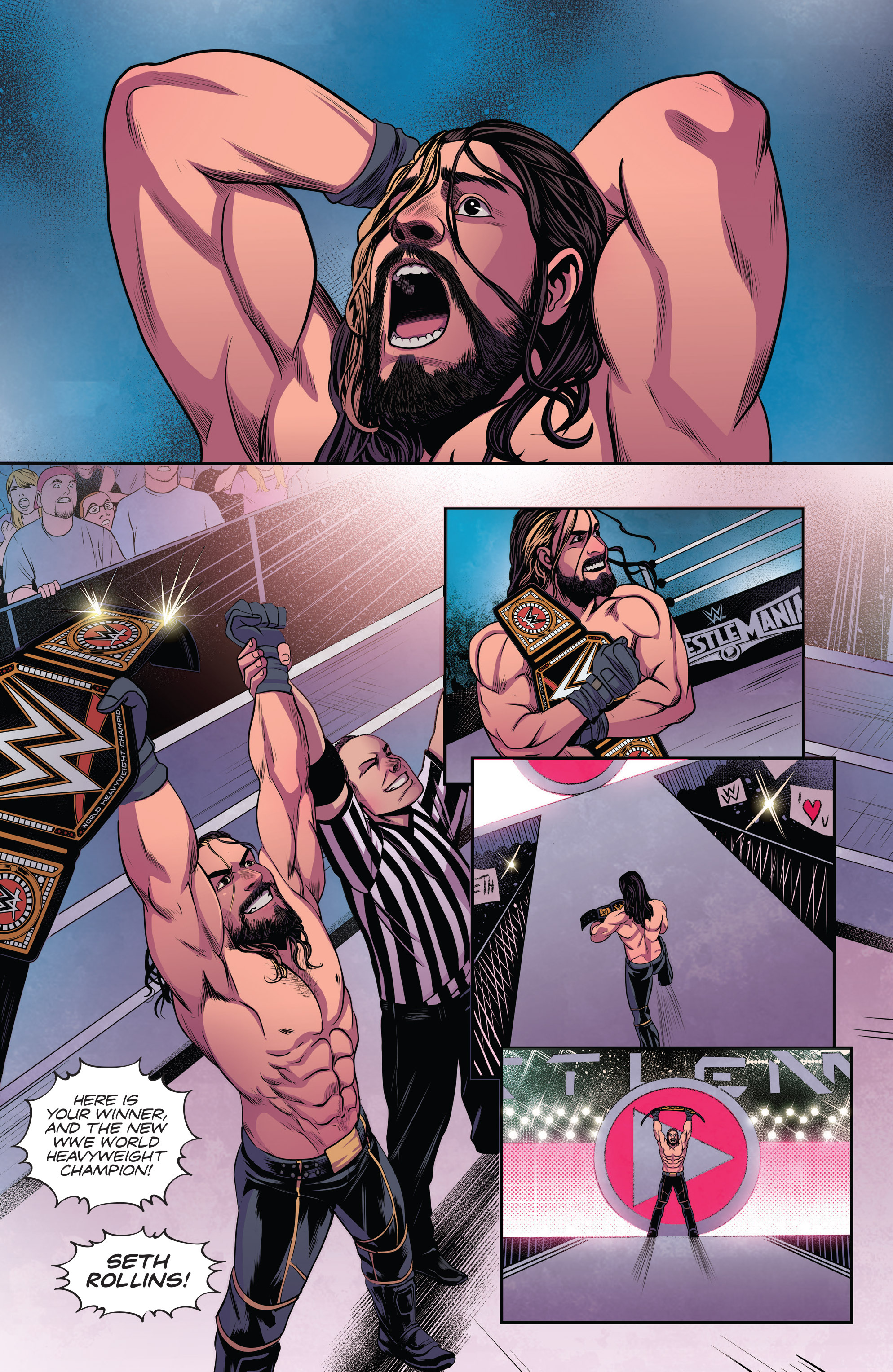 Read online WWE comic -  Issue #1 - 20