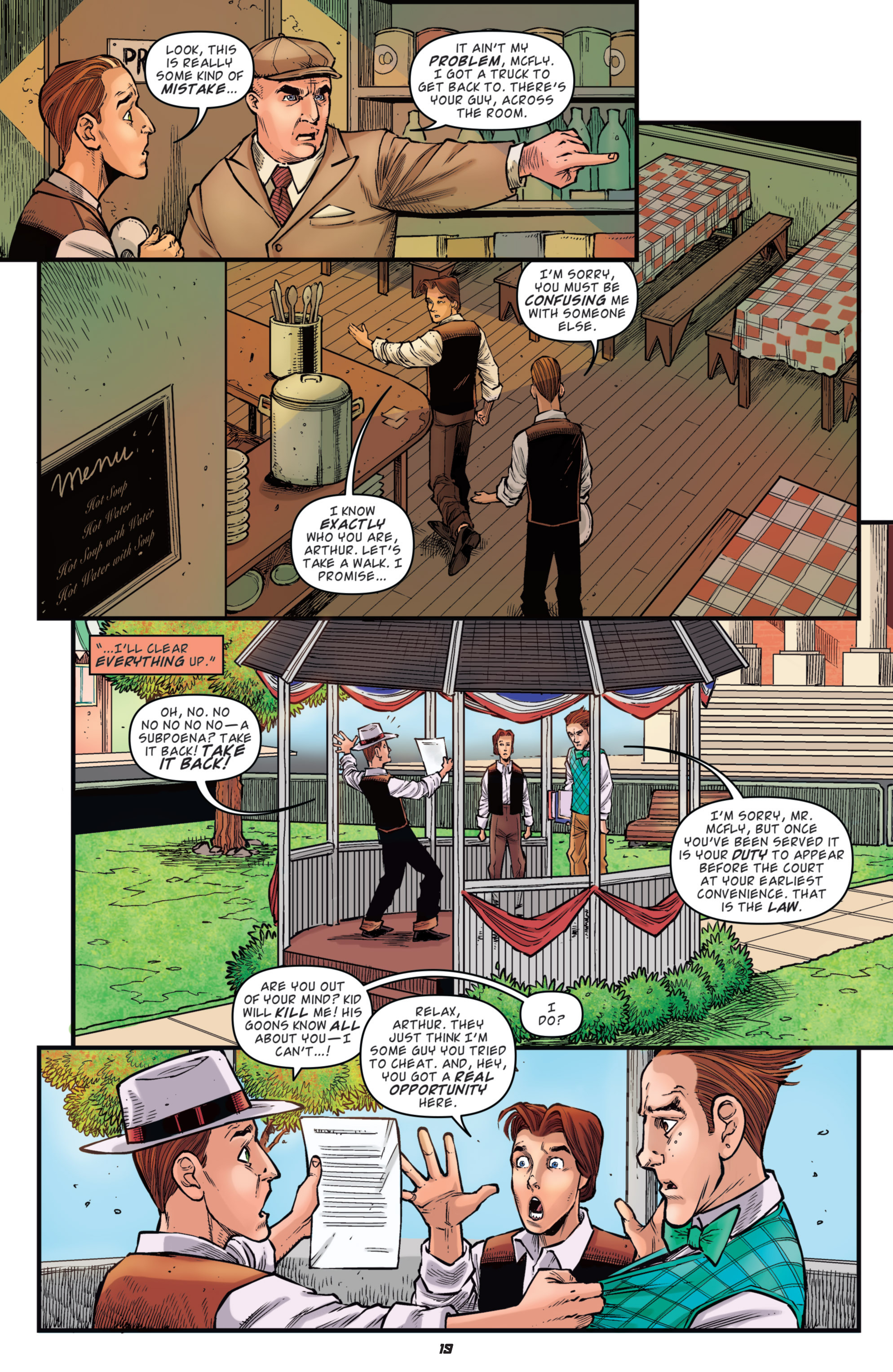 Read online Back to the Future: Citizen Brown comic -  Issue #1 - 21