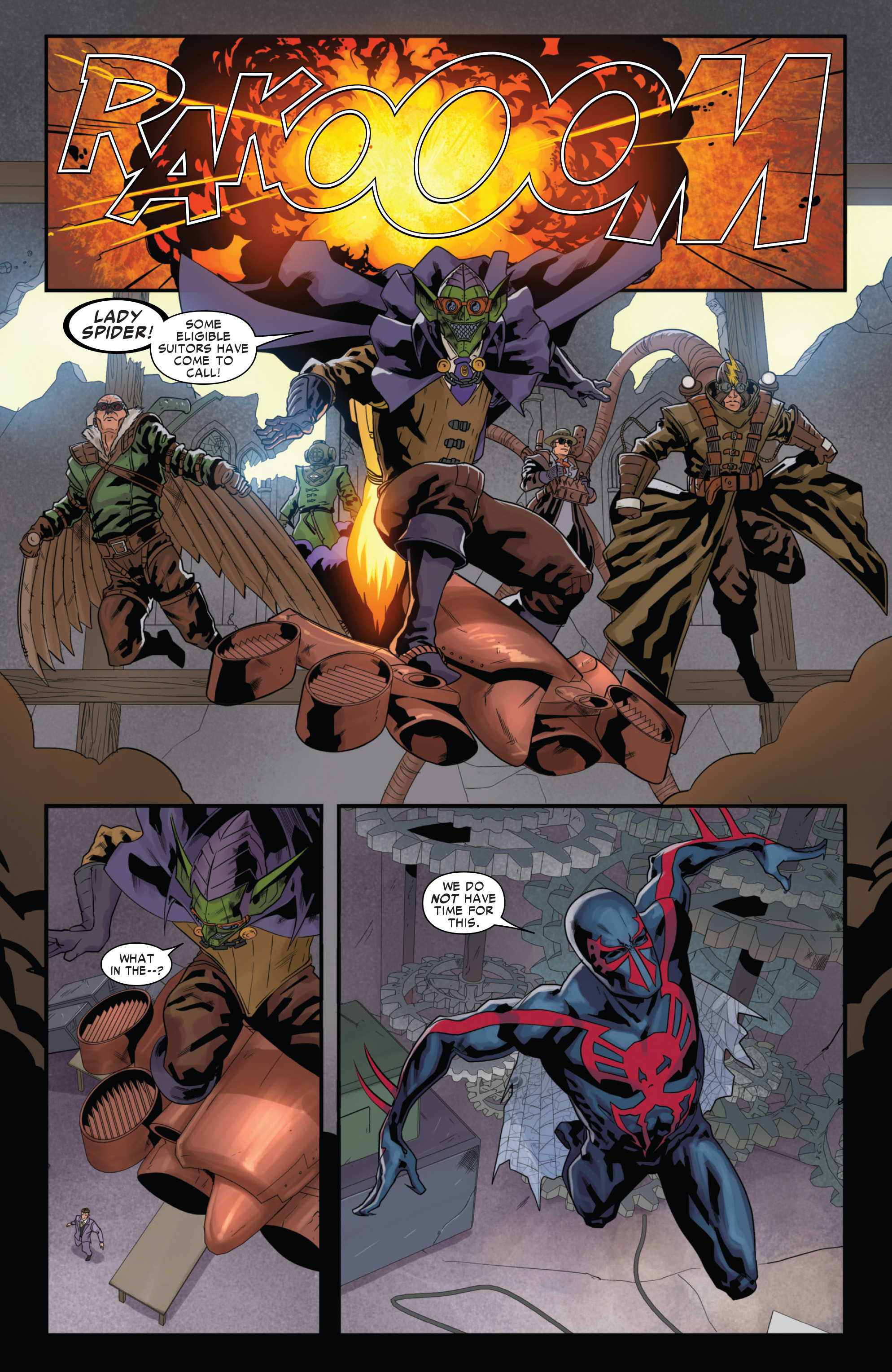 Read online Spider-Man 2099 (2014) comic -  Issue #8 - 11