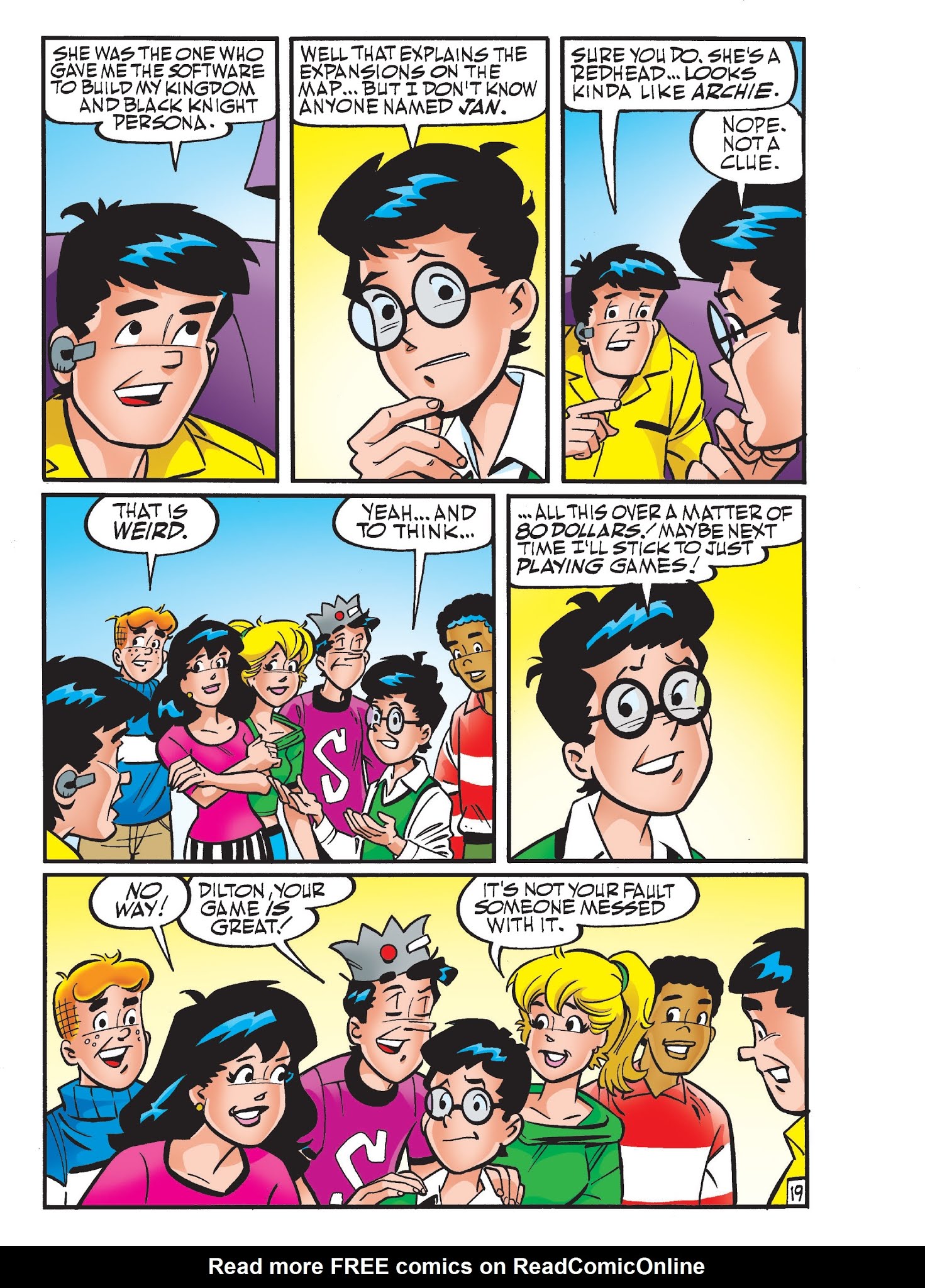 Read online Archie's Funhouse Double Digest comic -  Issue #28 - 79
