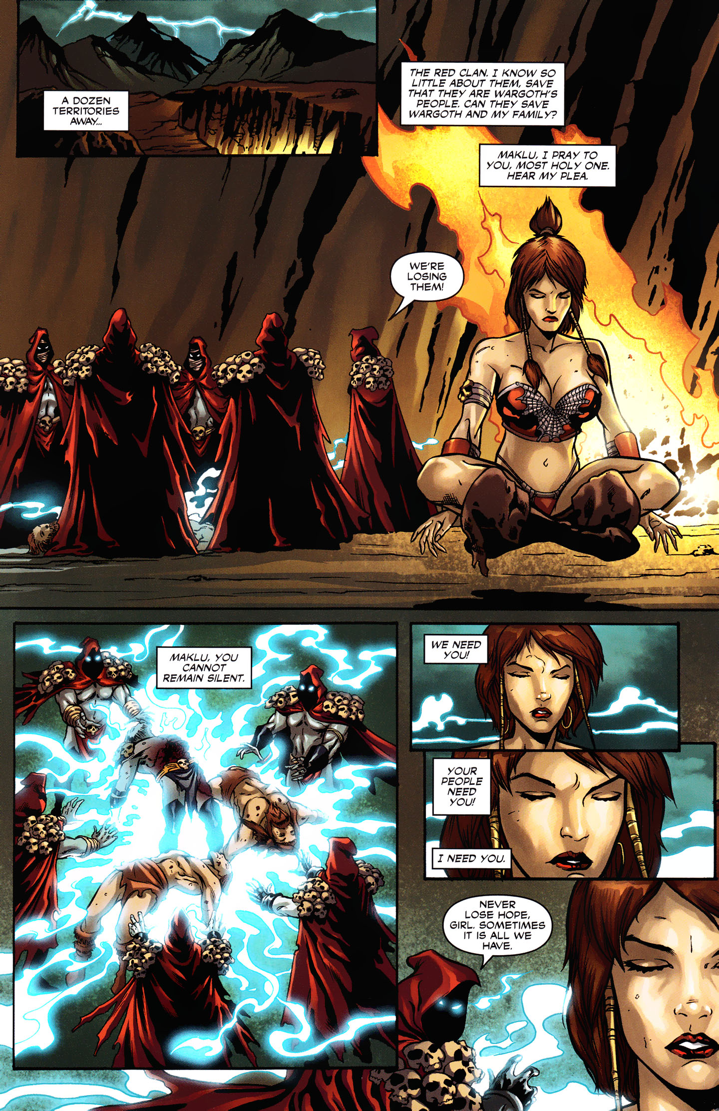 Read online Lady Death: Origins - Cursed comic -  Issue #2 - 10
