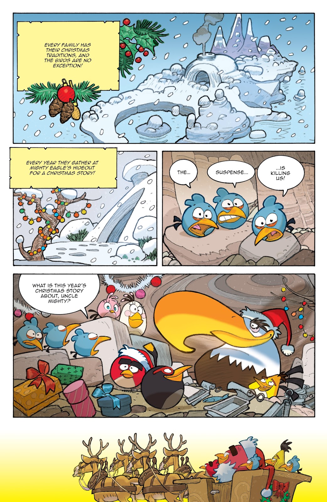 Angry Birds Comics (2014) issue Holiday Special - Page 4