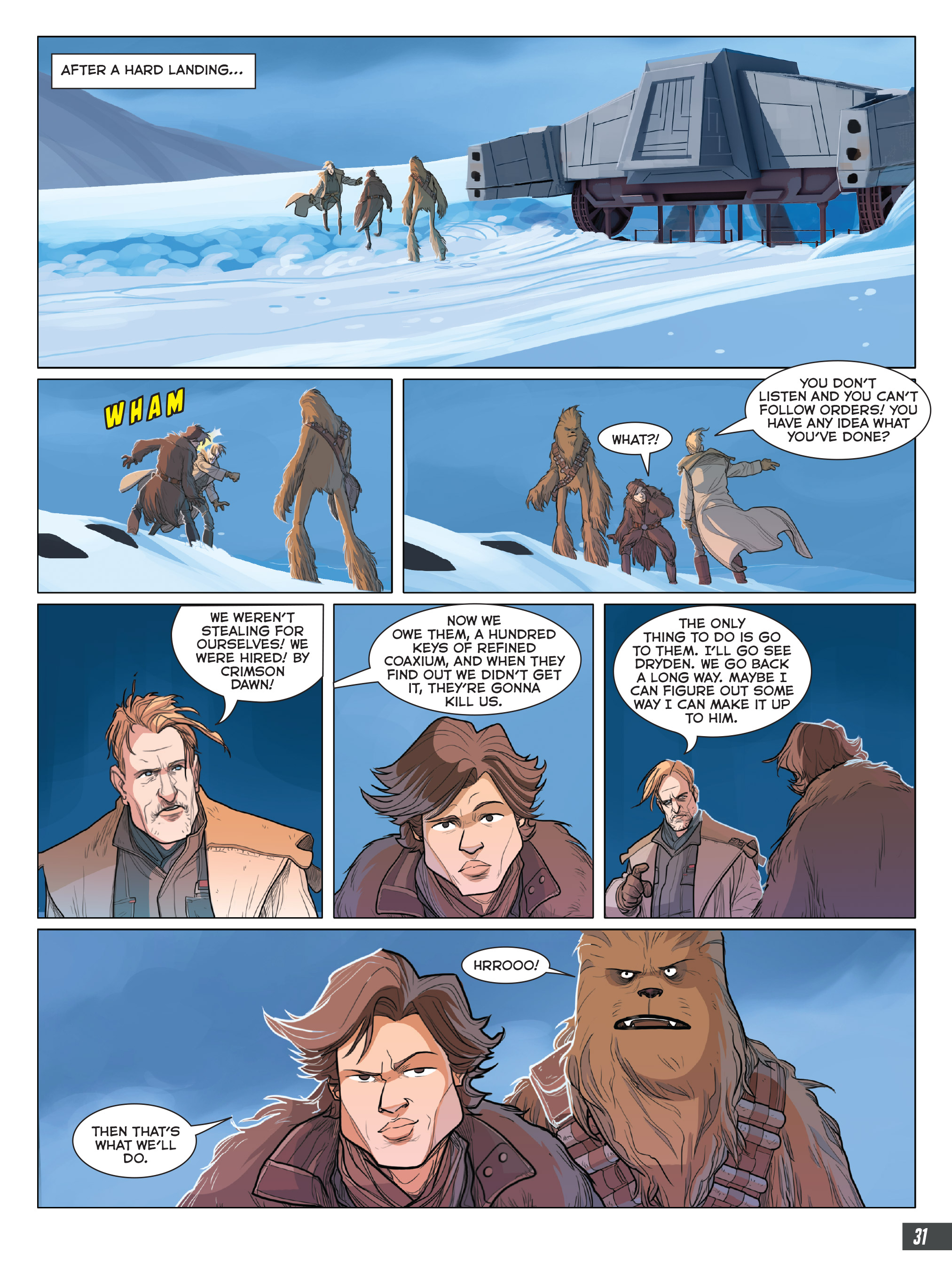 Read online Star Wars: Solo Graphic Novel Adaptation comic -  Issue # TPB - 30