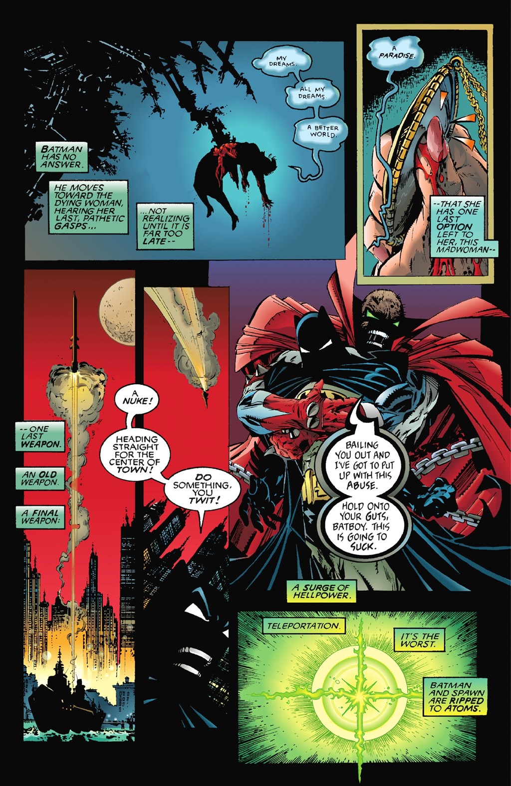 Read online Batman/Spawn: The Classic Collection comic -  Issue # TPB - 102
