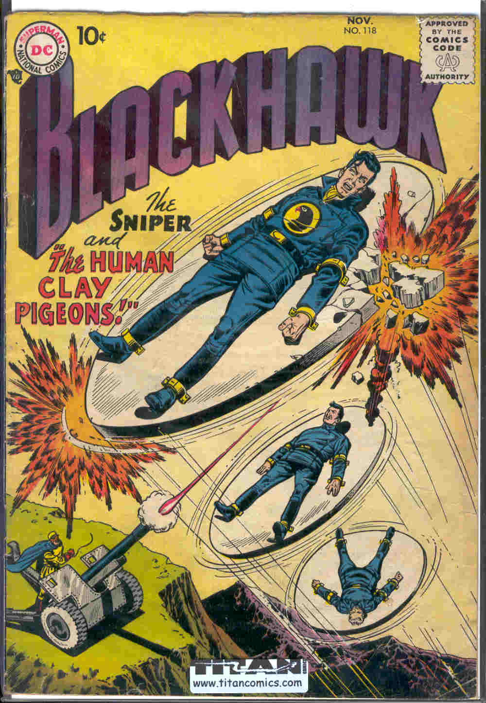 Read online Blackhawk (1957) comic -  Issue #118 - 1