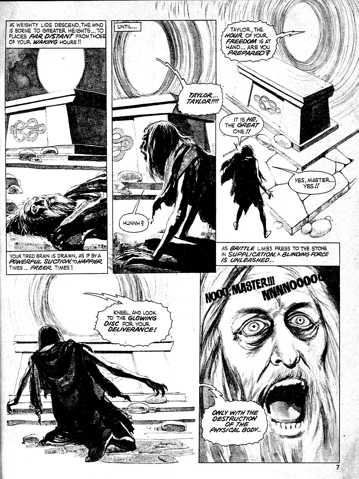 Read online Nightmare (1970) comic -  Issue #7 - 7