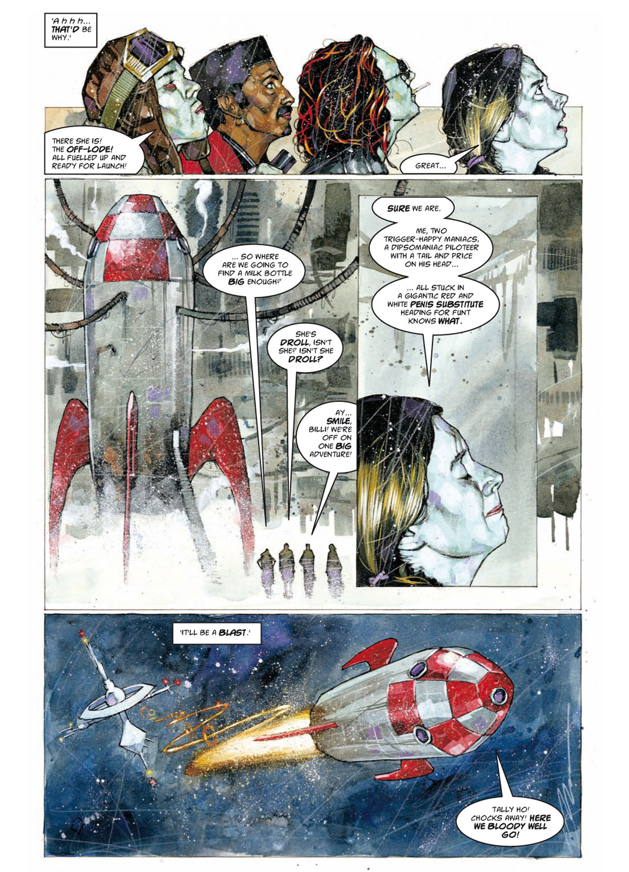 Read online Judge Dredd Megazine (Vol. 5) comic -  Issue #335 - 90