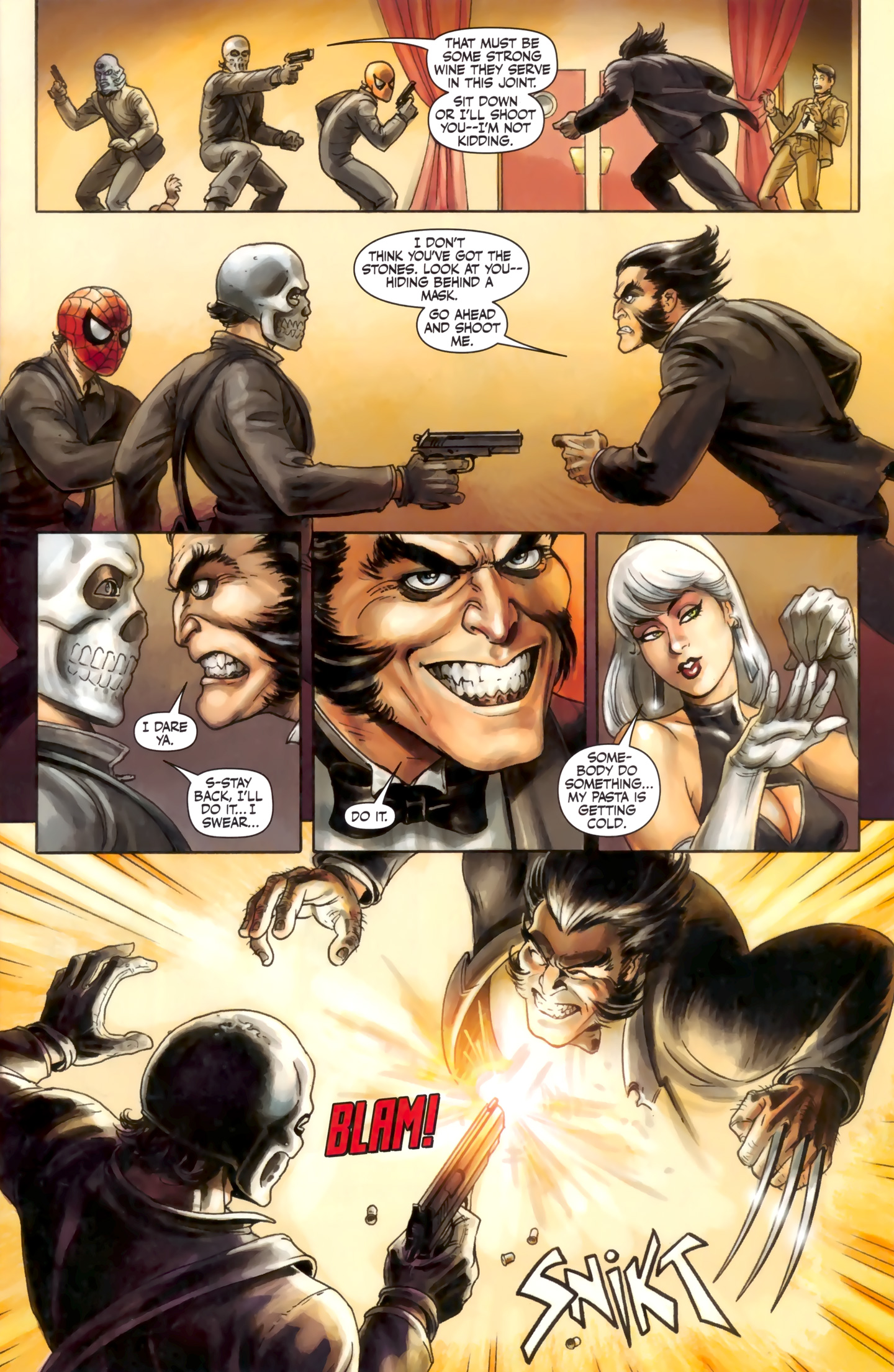 Read online Wolverine & Black Cat: Claws 2 comic -  Issue #1 - 6