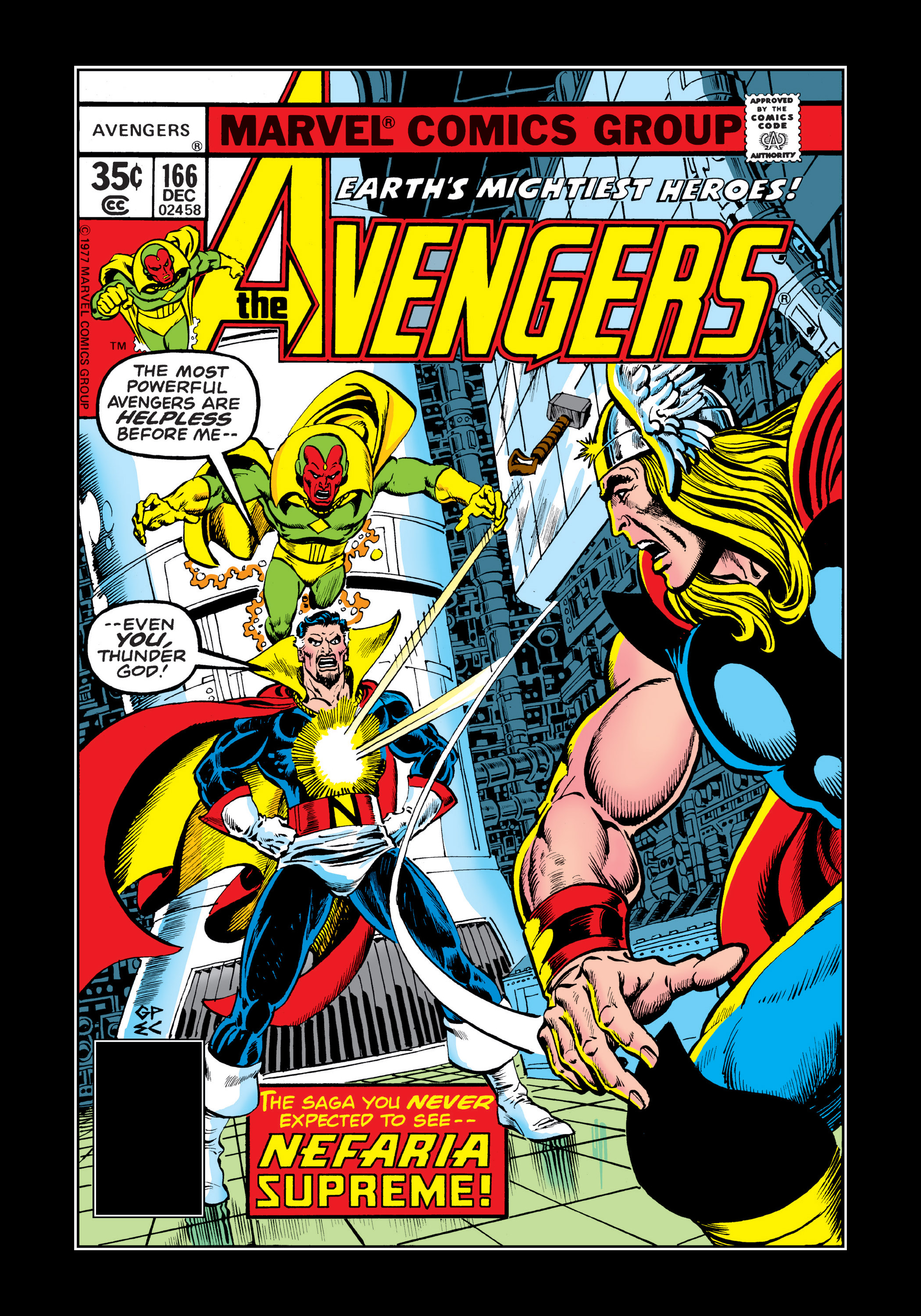 Read online Marvel Masterworks: The Avengers comic -  Issue # TPB 17 (Part 1) - 45