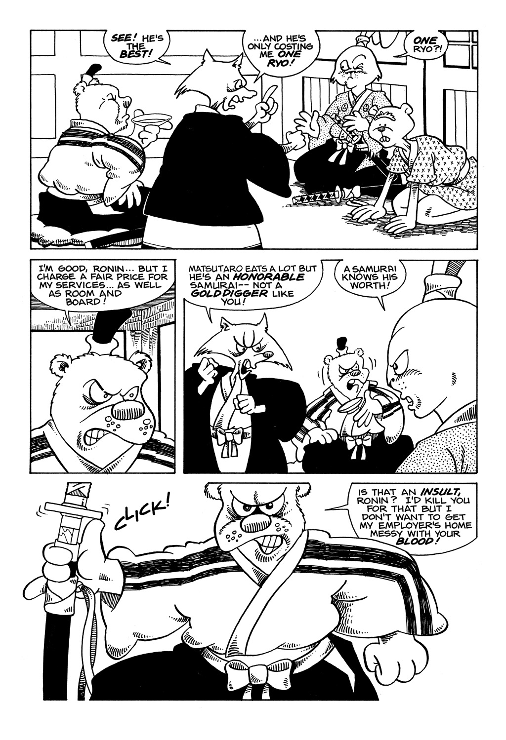 Read online Usagi Yojimbo (1987) comic -  Issue #5 - 8