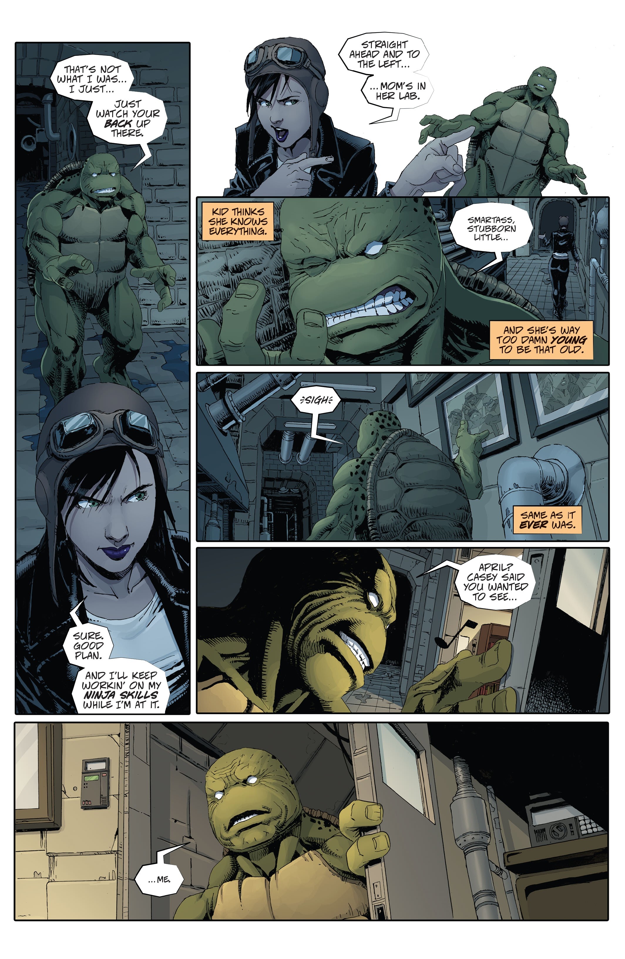 Read online Teenage Mutant Ninja Turtles: The Last Ronin comic -  Issue #3 - 11