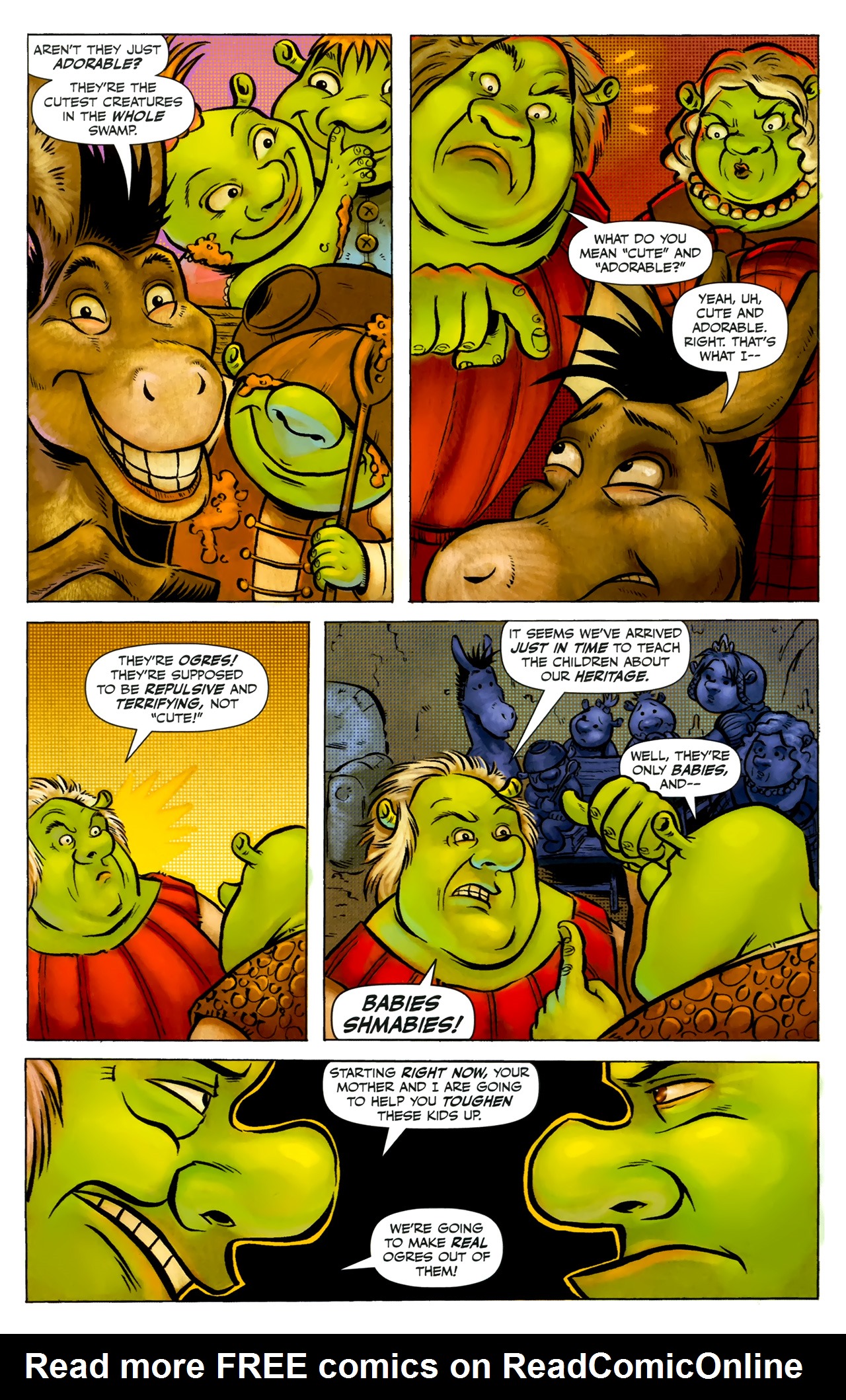 Read online Shrek (2010) comic -  Issue #3 - 28