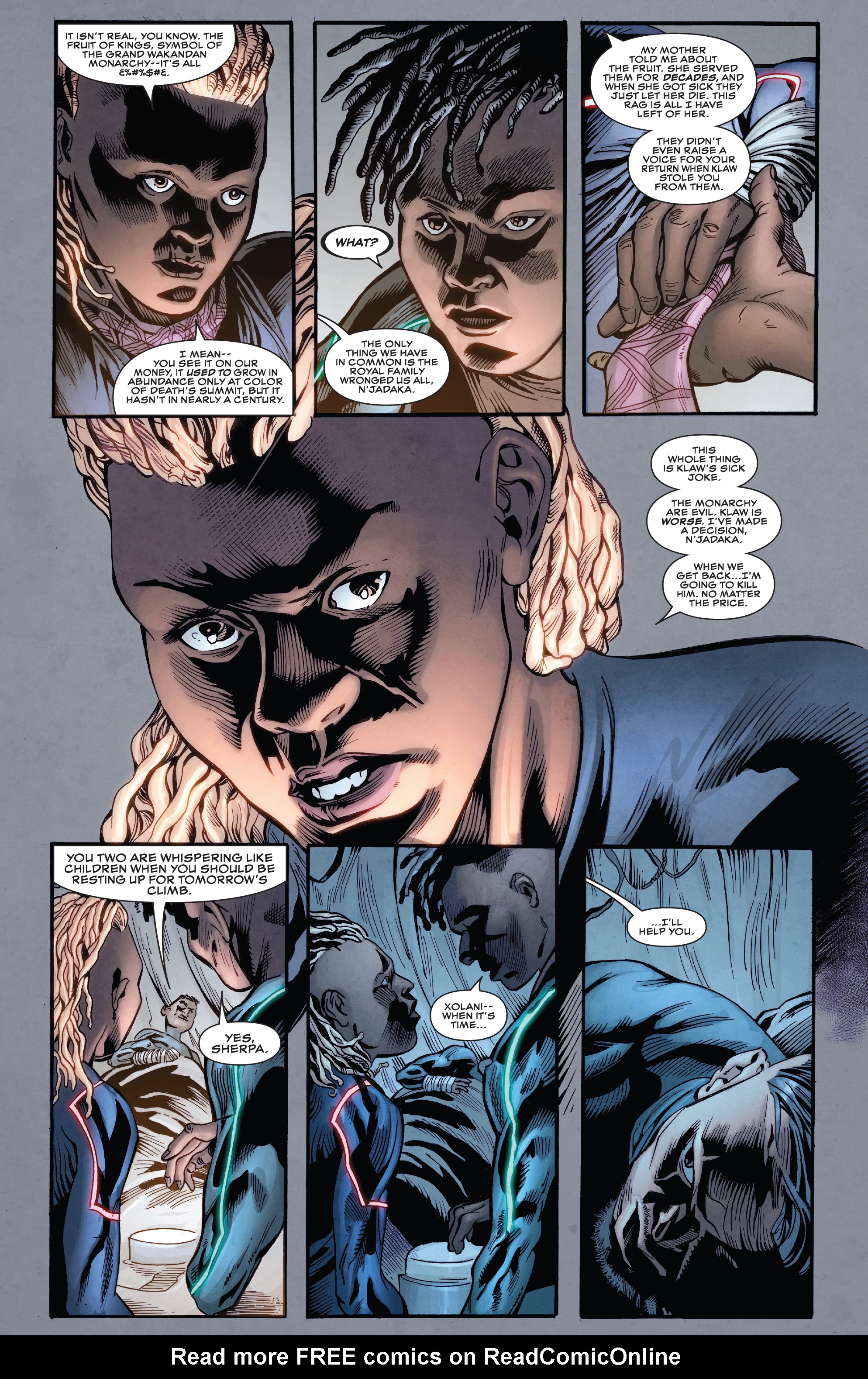 Read online Wakanda comic -  Issue #3 - 9