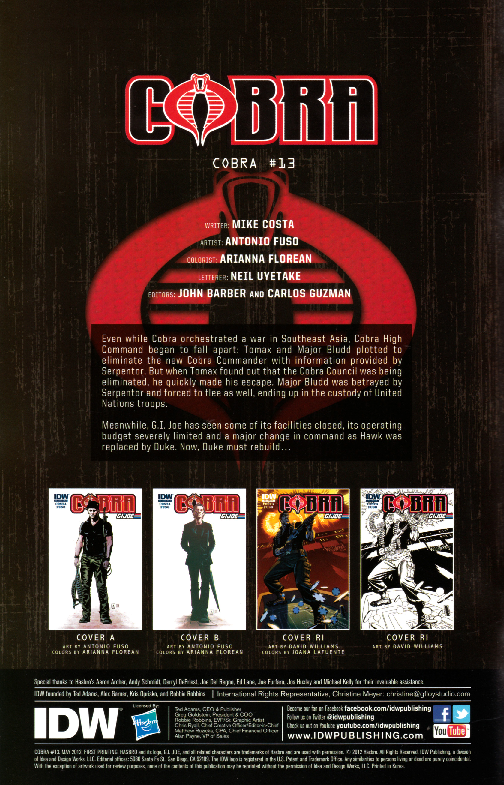 Read online G.I. Joe Cobra (2011) comic -  Issue #13 - 3