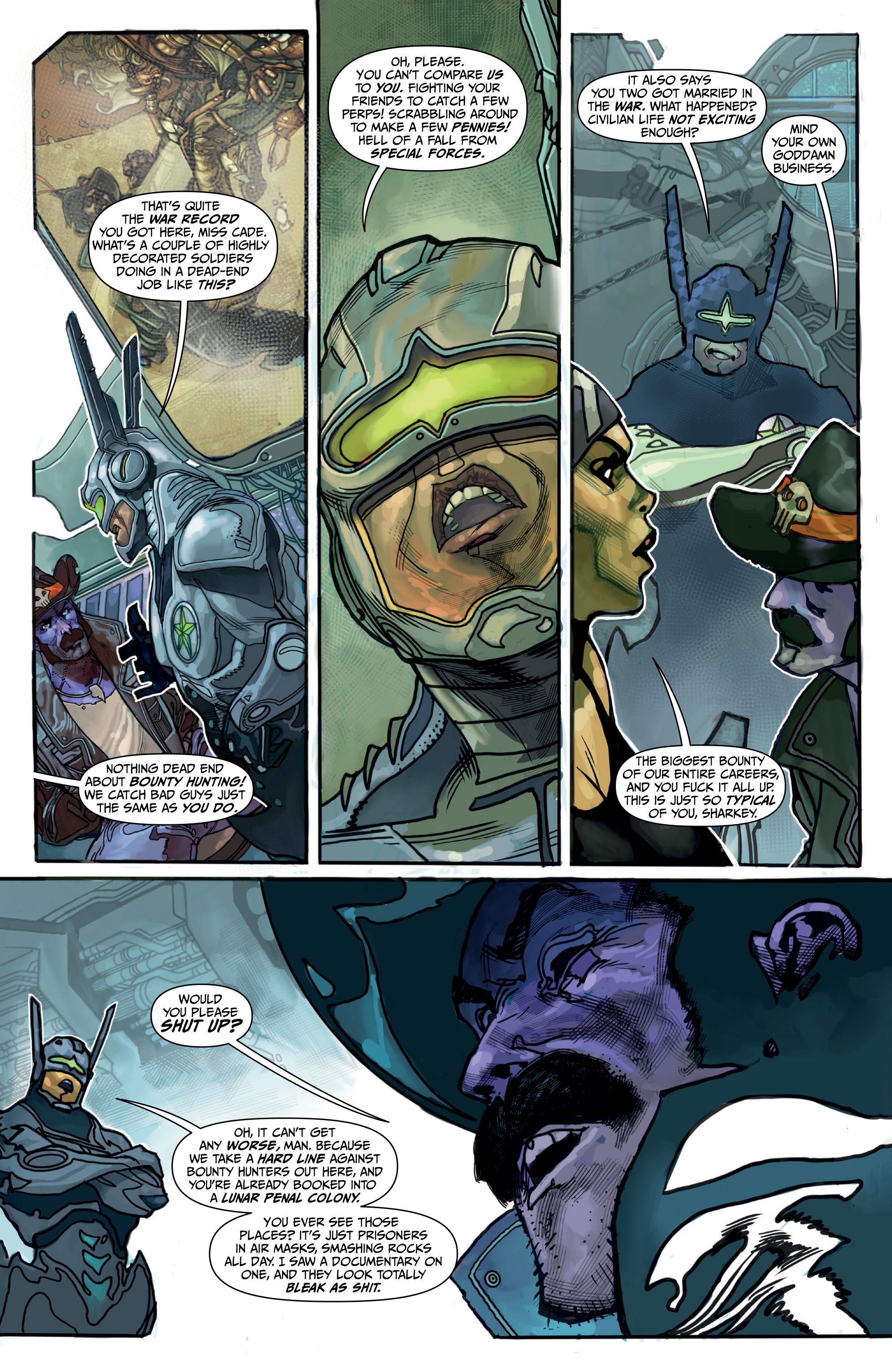 Read online Sharkey the Bounty Hunter comic -  Issue # _TPB (Part 1) - 69