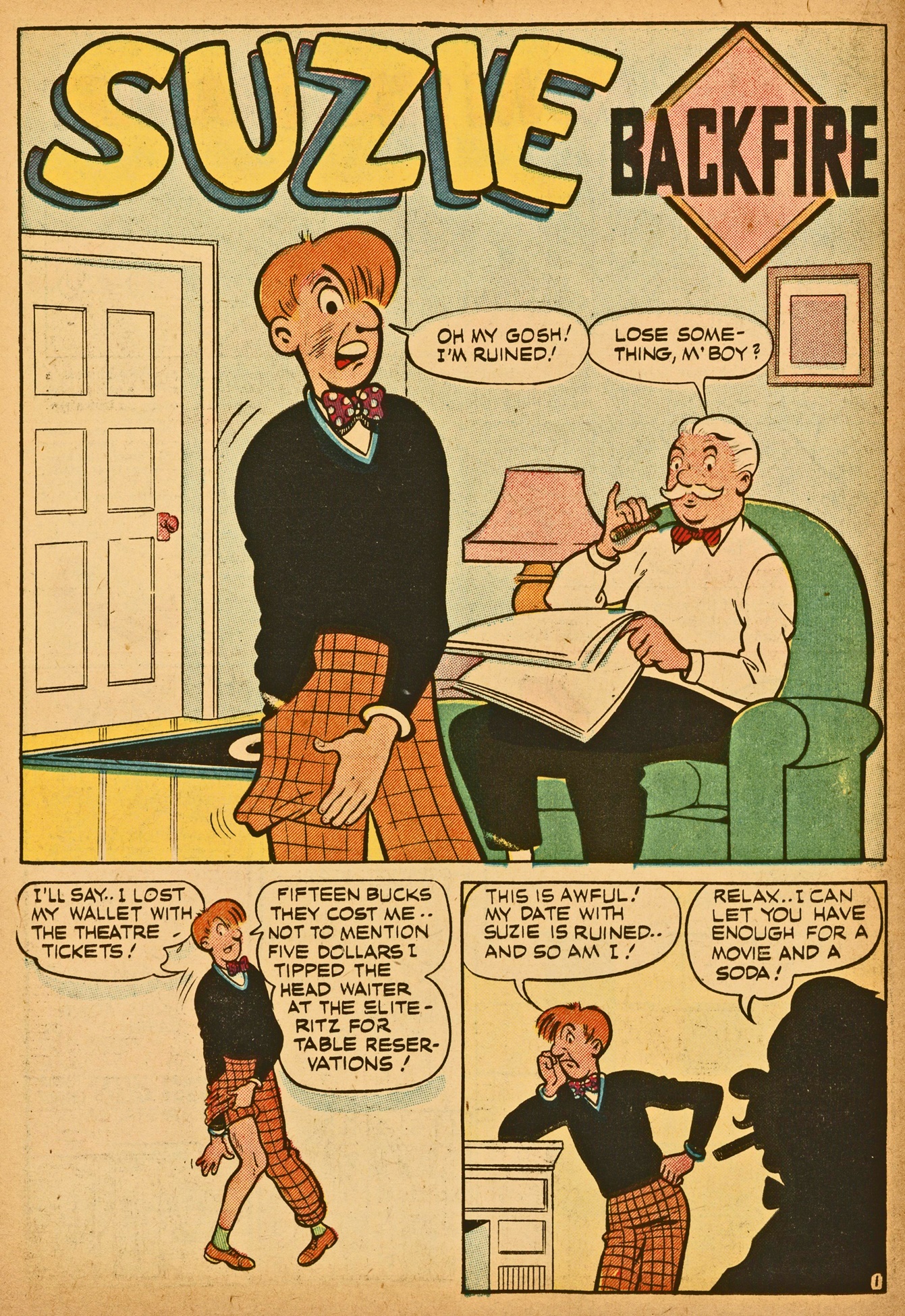 Read online Pep Comics comic -  Issue #84 - 18