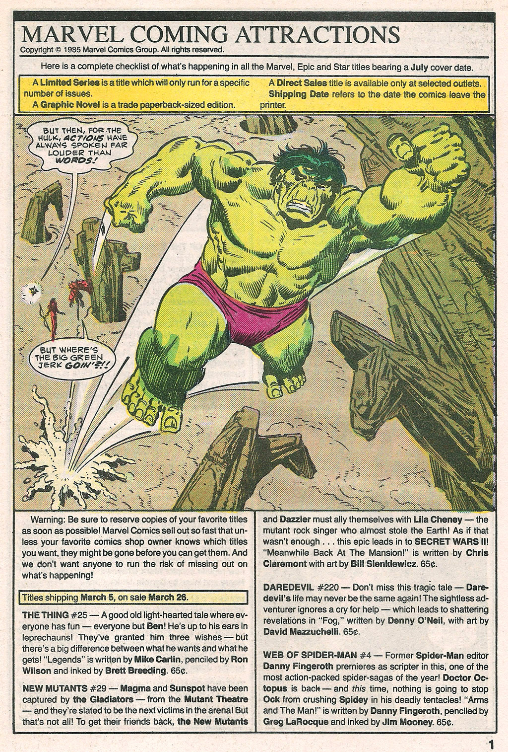 Read online Marvel Age comic -  Issue #27 - 3